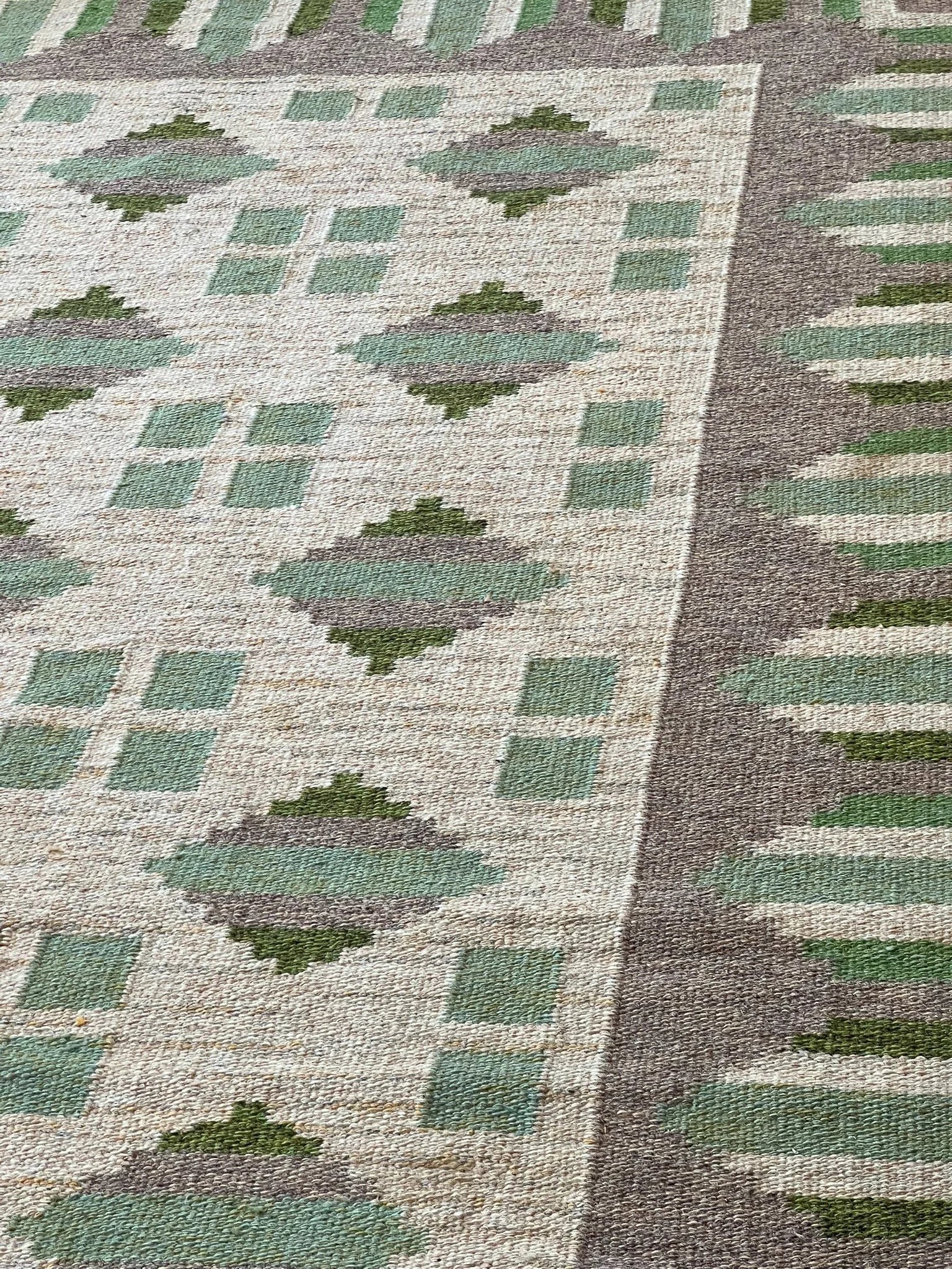 1950's Swedish flatweave by HZ