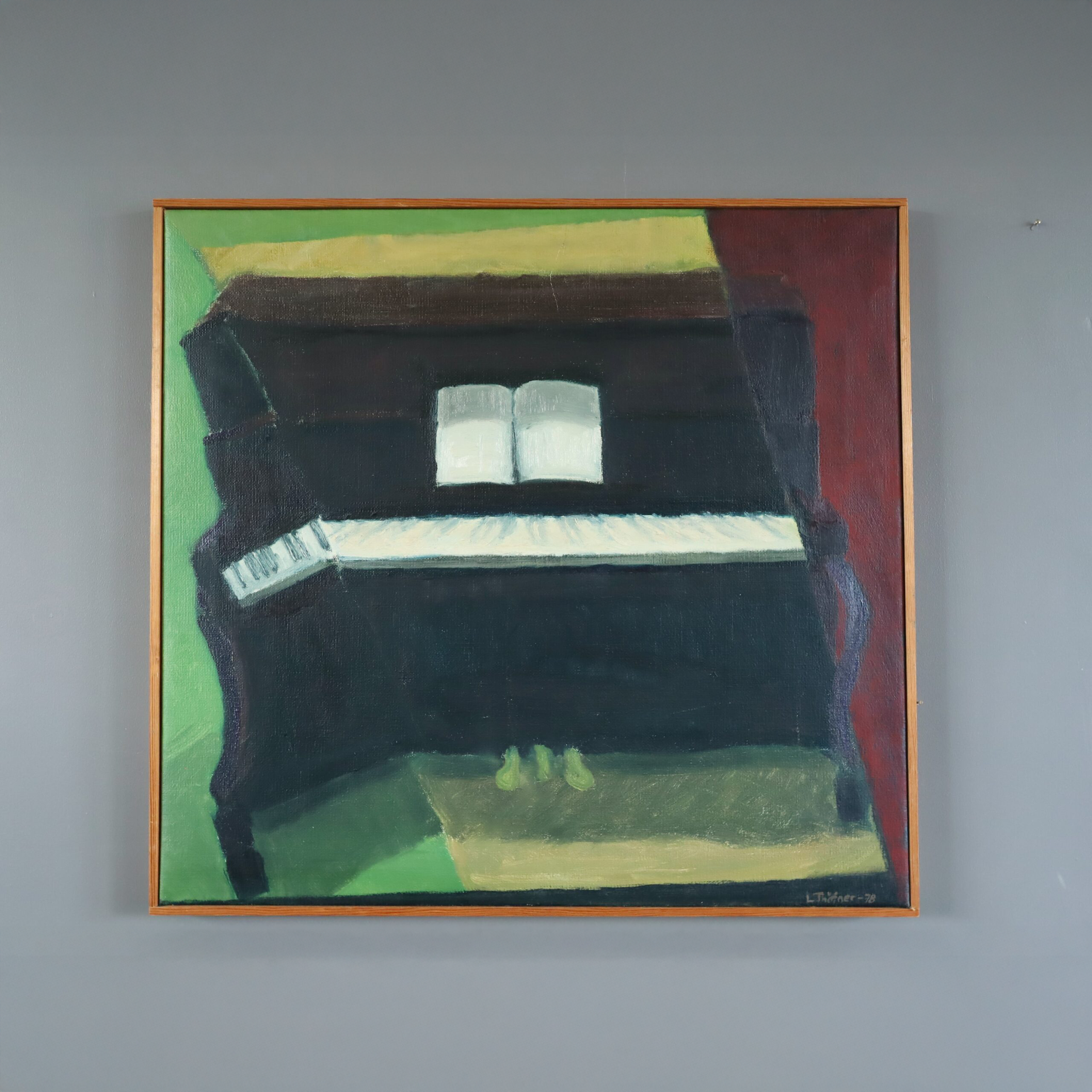 The Piano Oil Painting