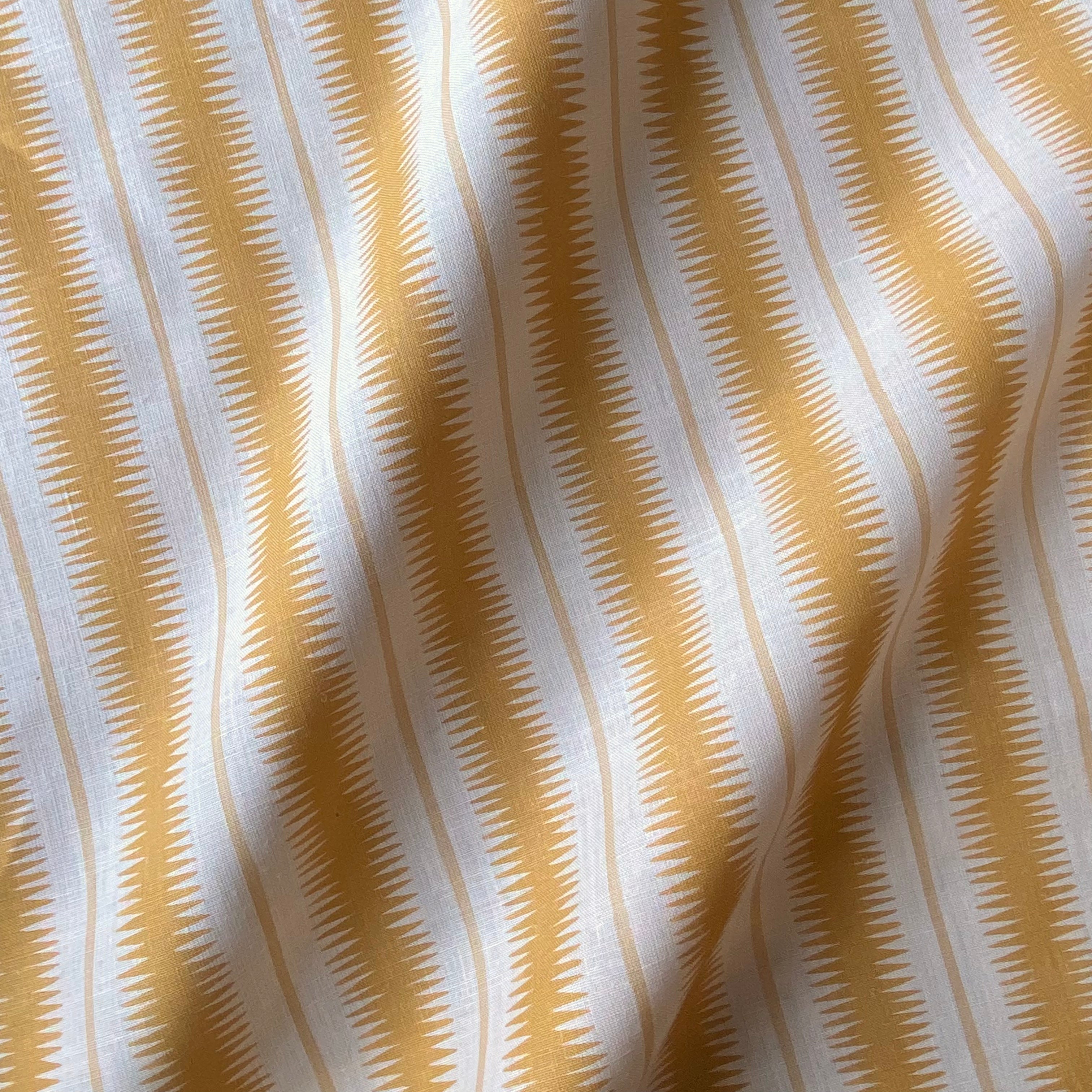 Squiggle Fabric | Amber