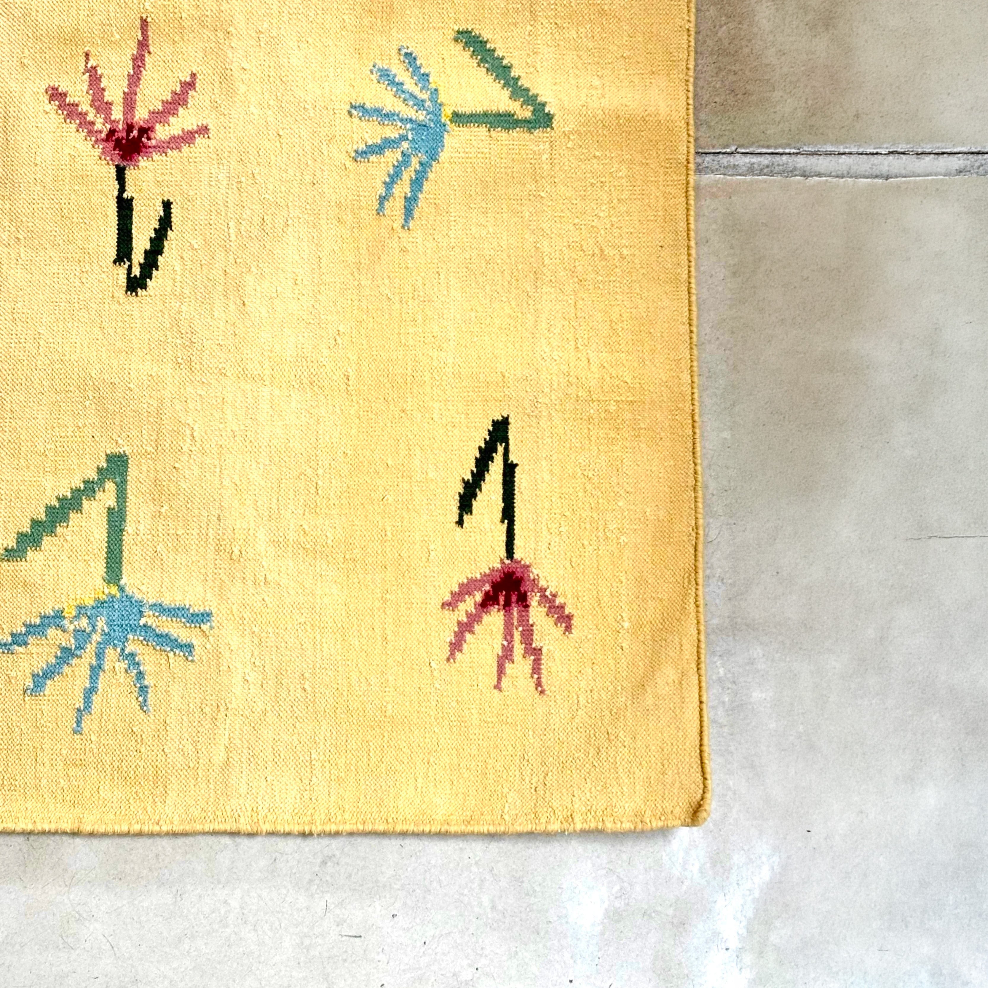 The Wildflowers Rug in Yellow