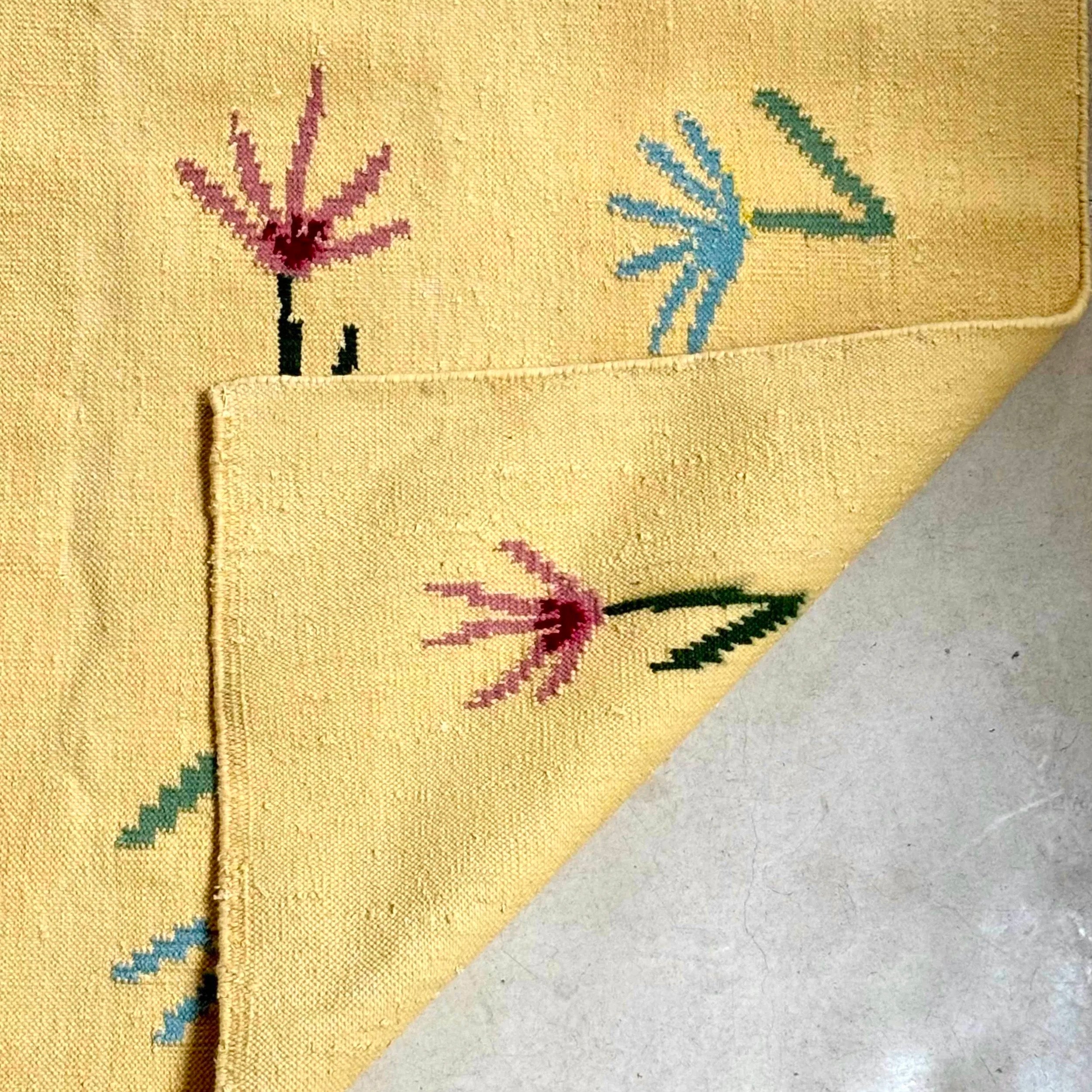 The Wildflowers Rug in Yellow