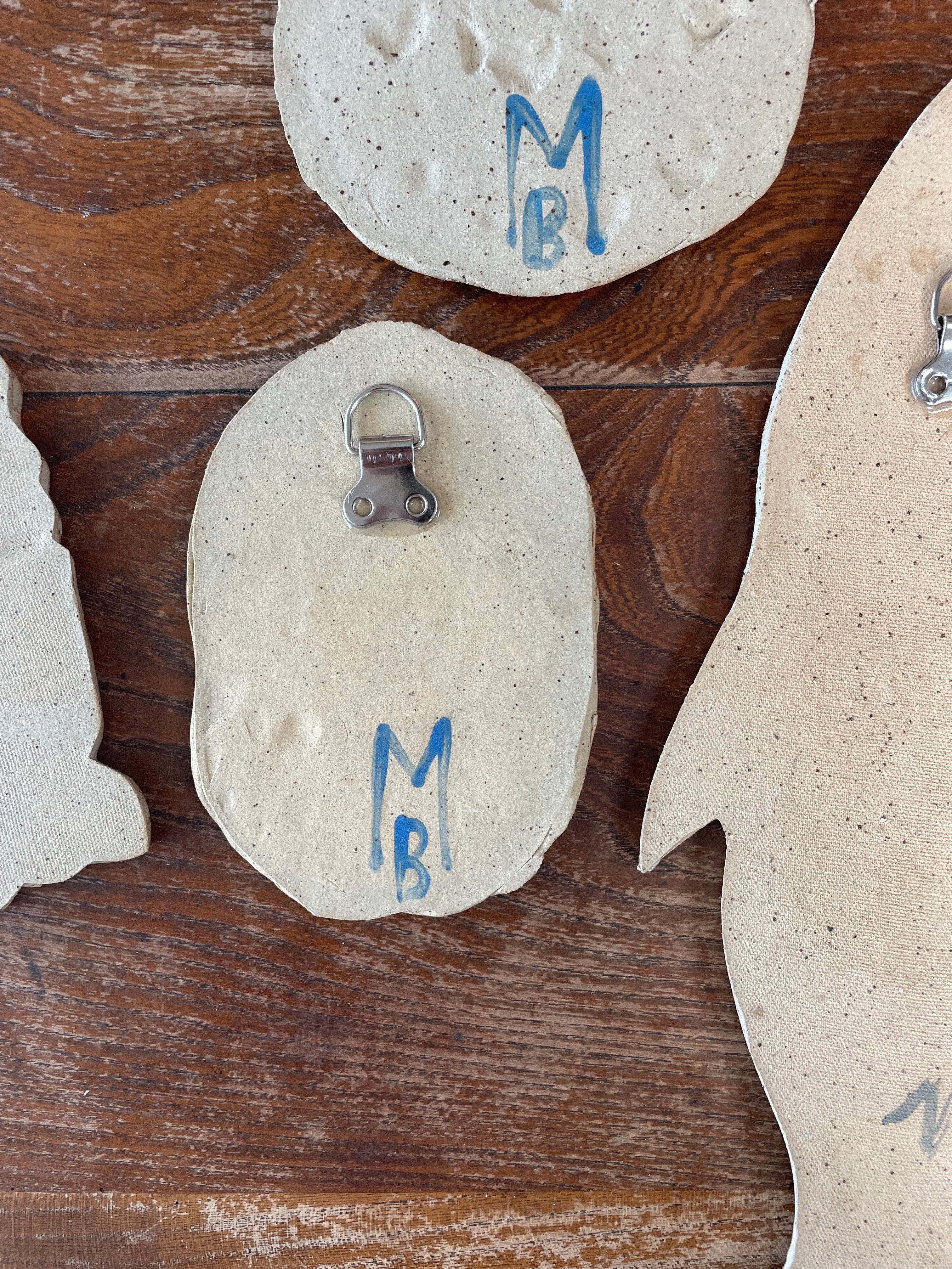 Ceramic Wall Hanging No.5 by Morgana Burke