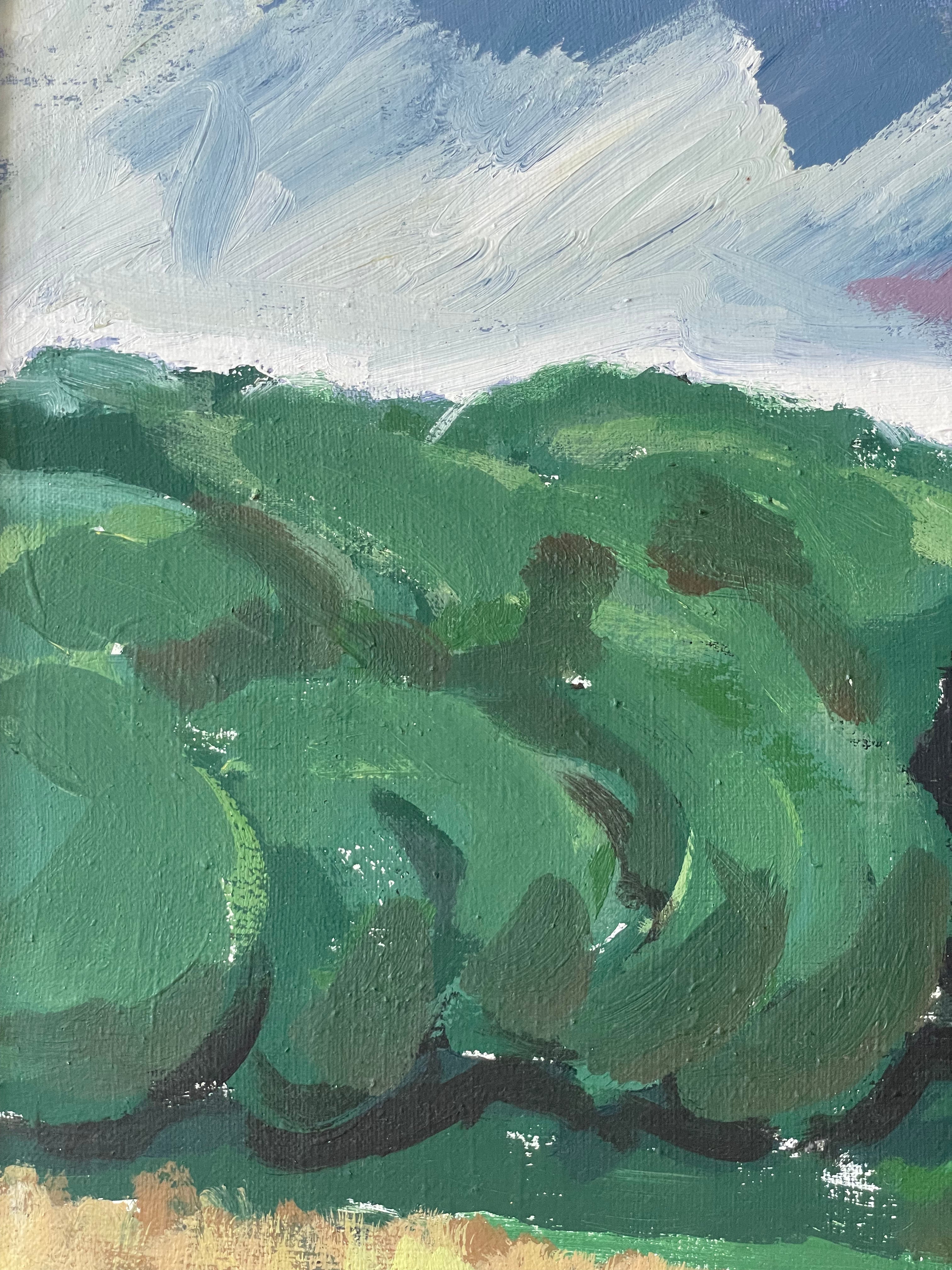 Wheat Harvest Oil Painting