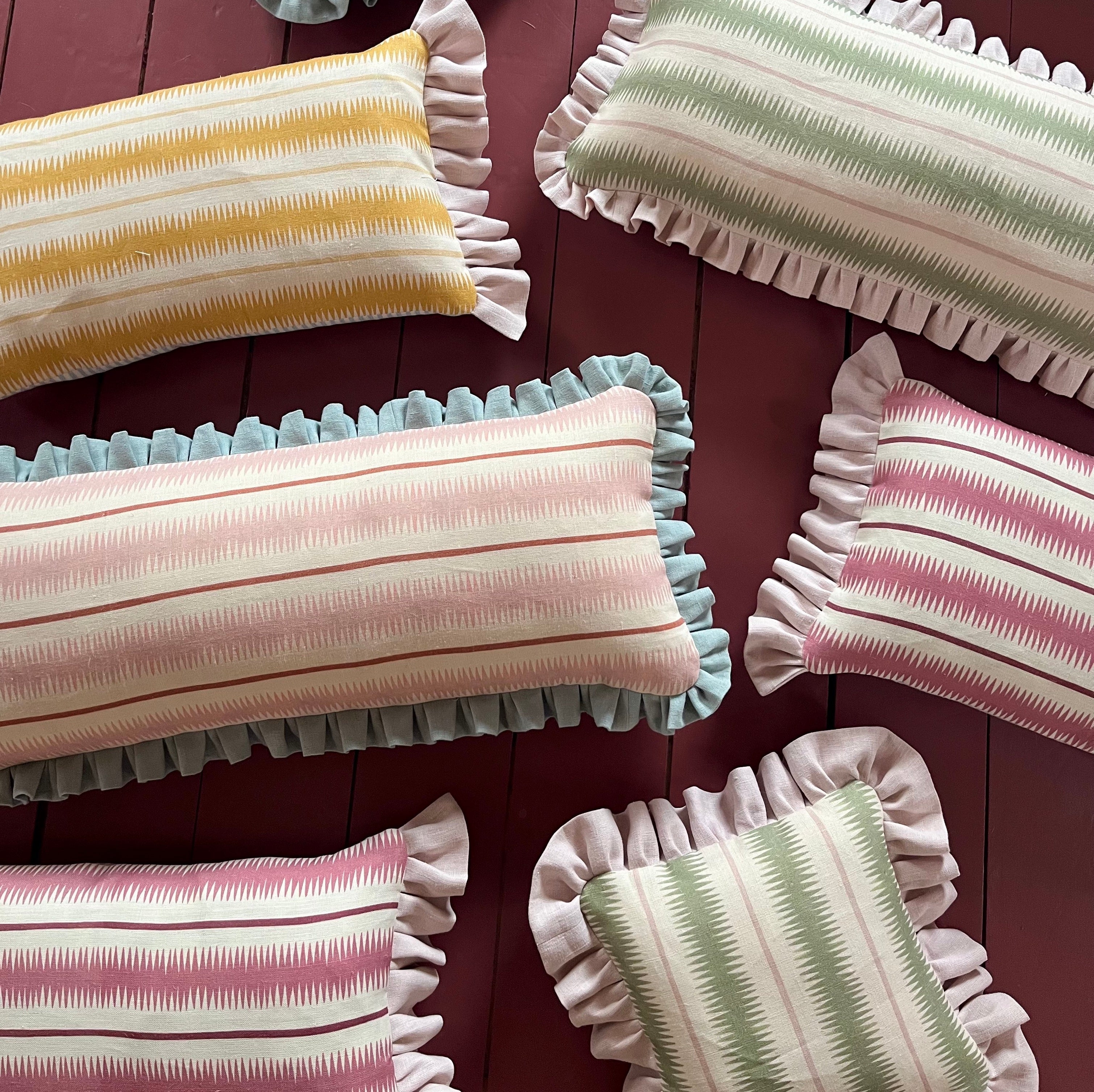 Squiggle Fabric | Amber