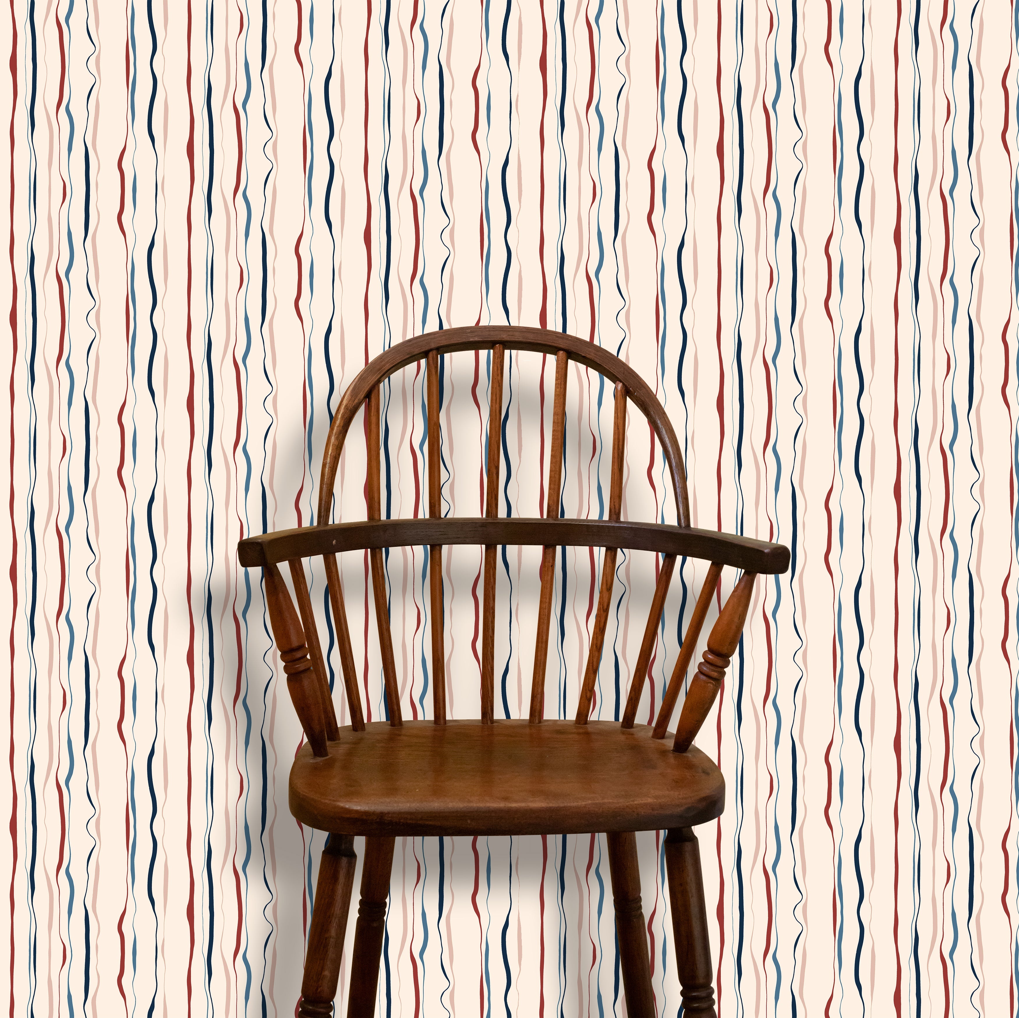 Indian Ink Wallcovering | Berry