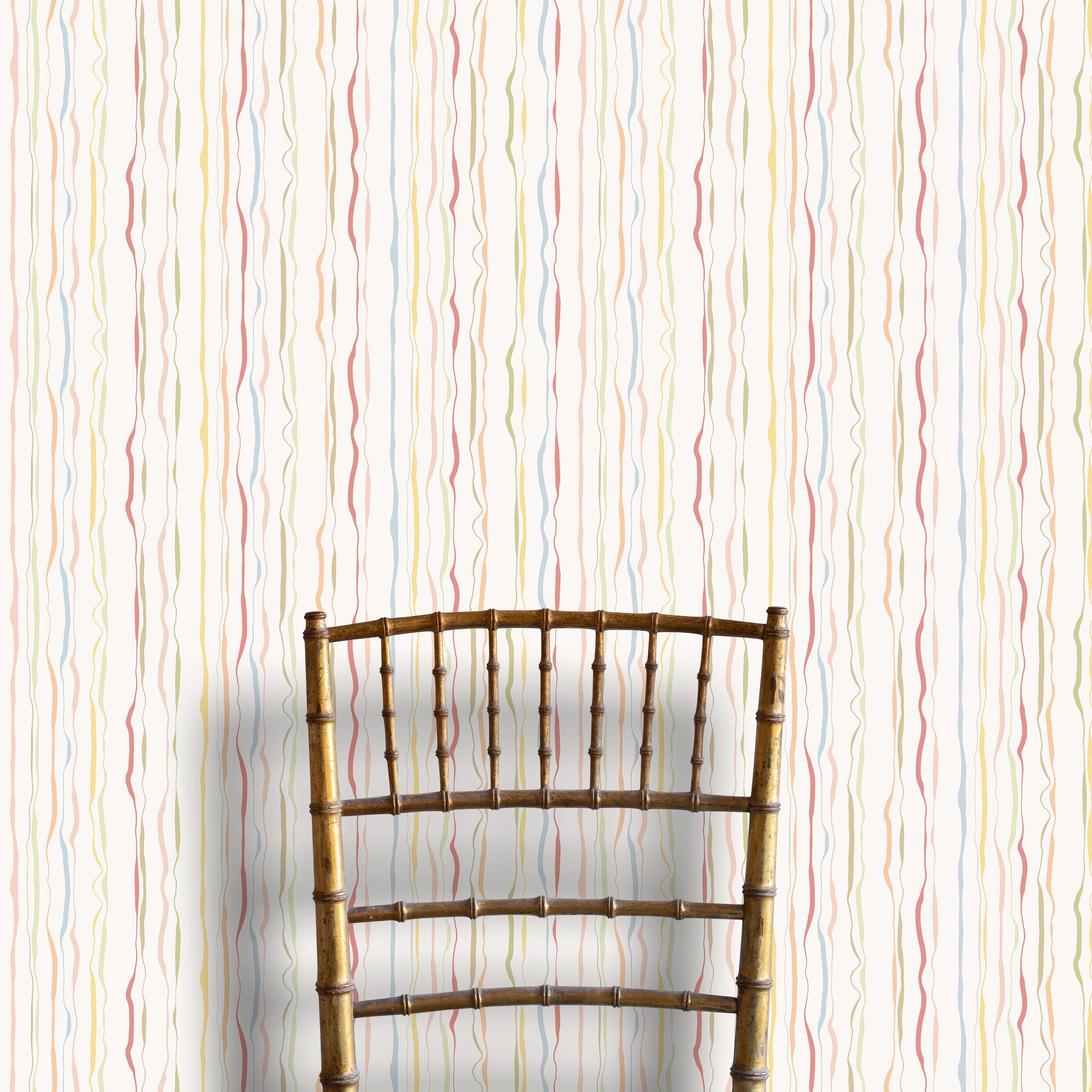 Indian Ink Wallcovering | Candy Stripe