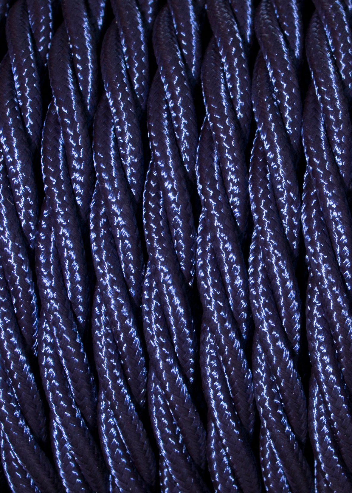 Indigo - Lola's Leads Fabric Extension Cable