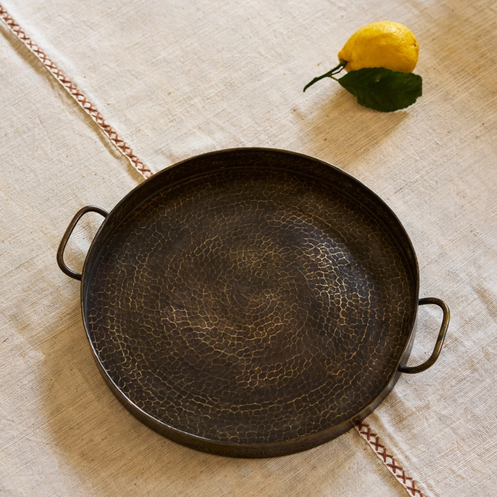 Irrawaddy Brass Tray