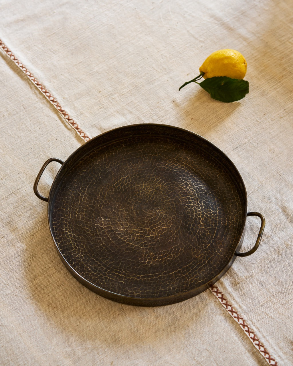 Irrawaddy Brass Tray
