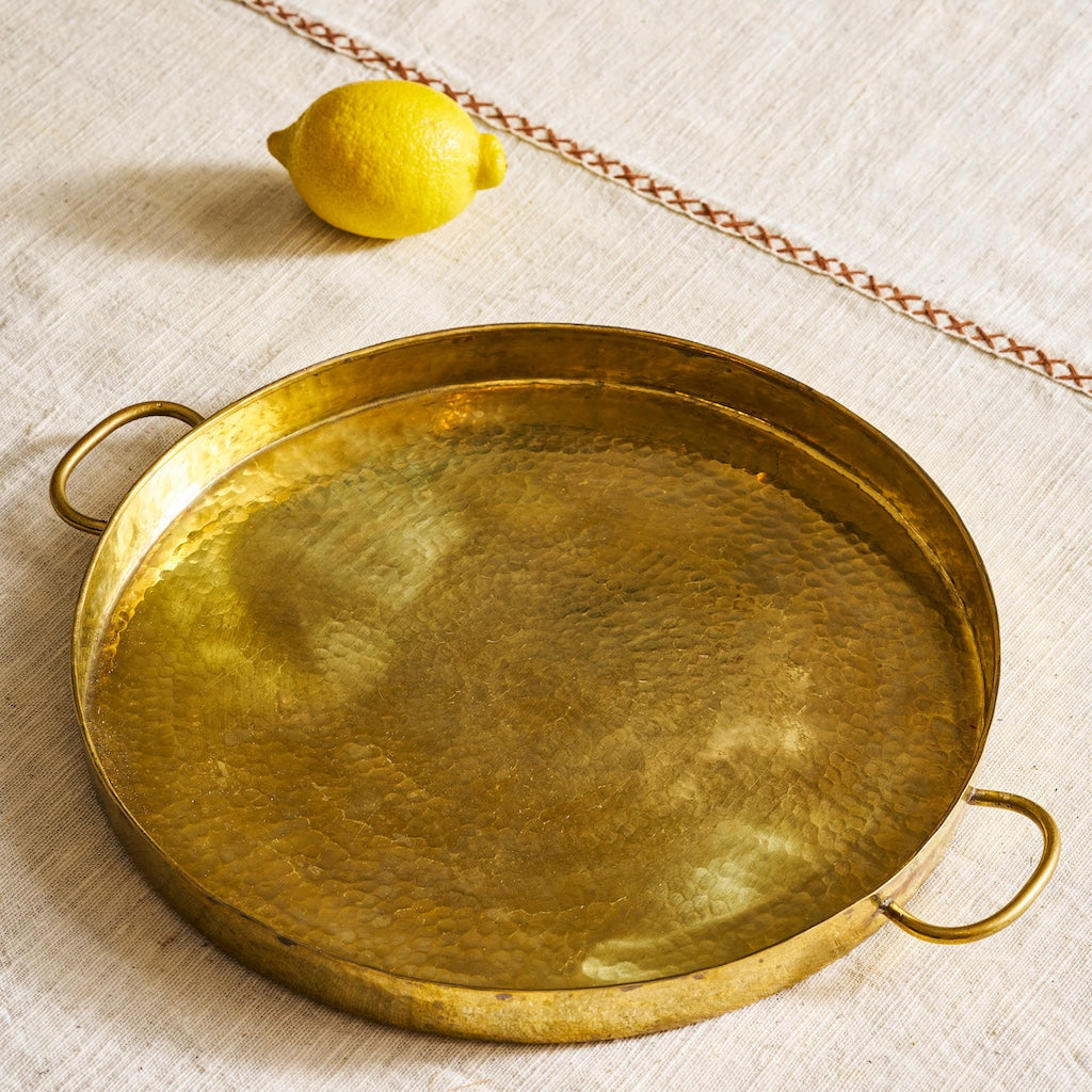 Irrawaddy Brass Tray