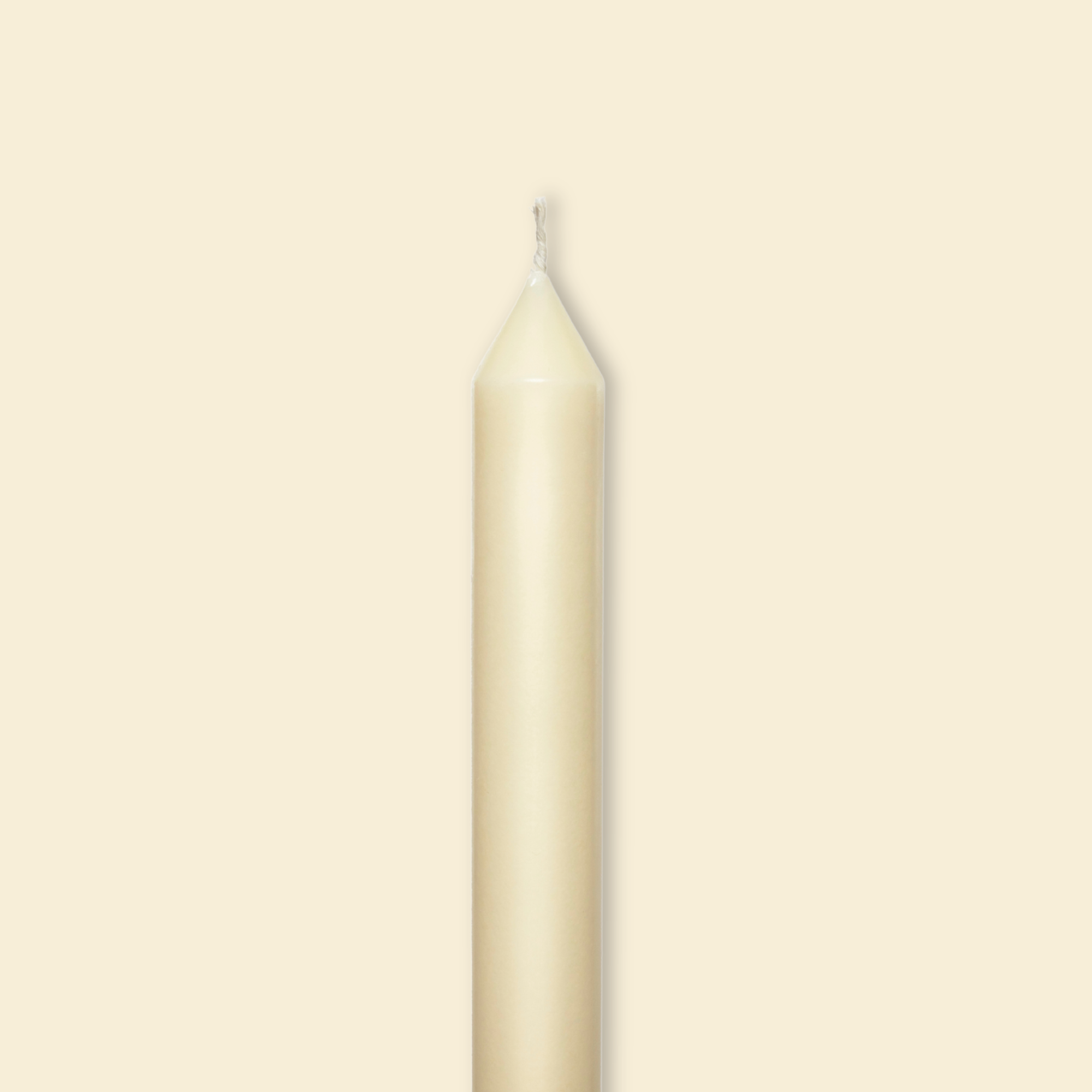 Ivory Tapered Candle Pair