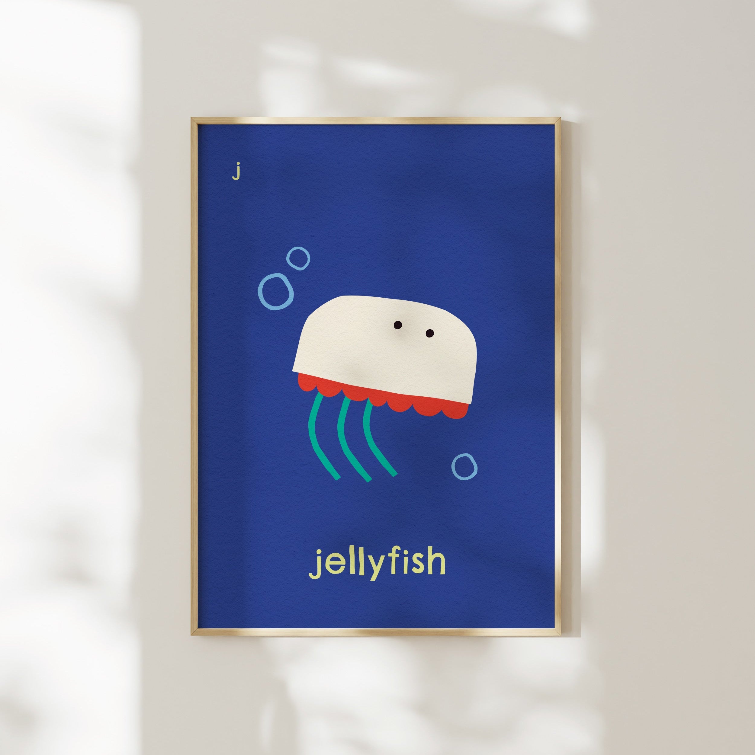 J for Jellyfish | Giclée Fine Art Print