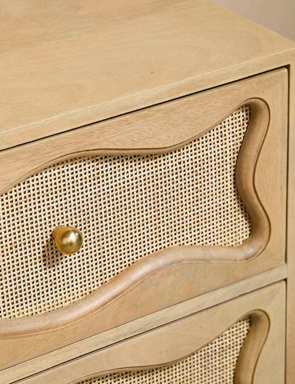 Josephine 2 Drawer Bedside Table