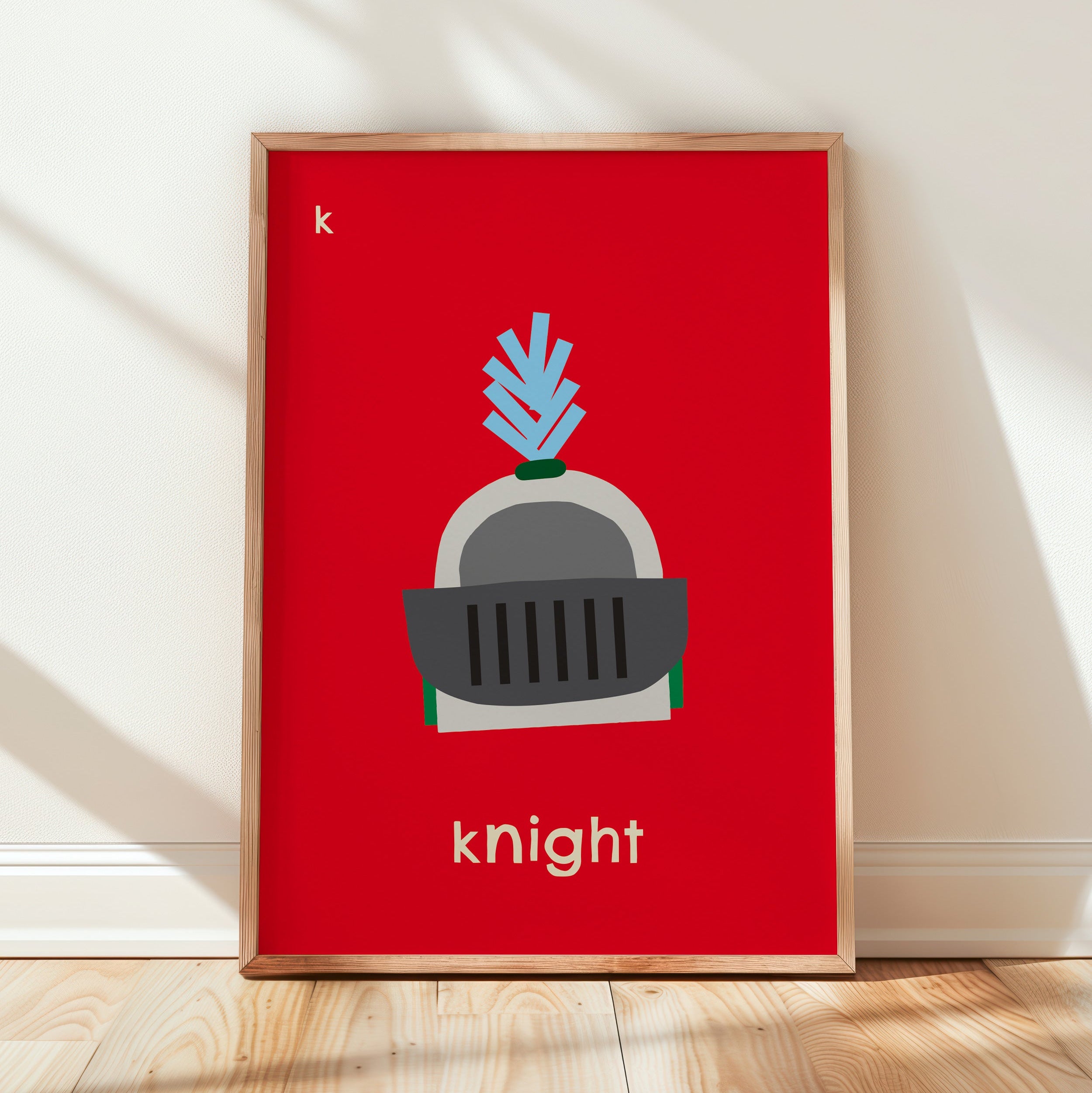 K for Knight | Giclée Fine Art Print