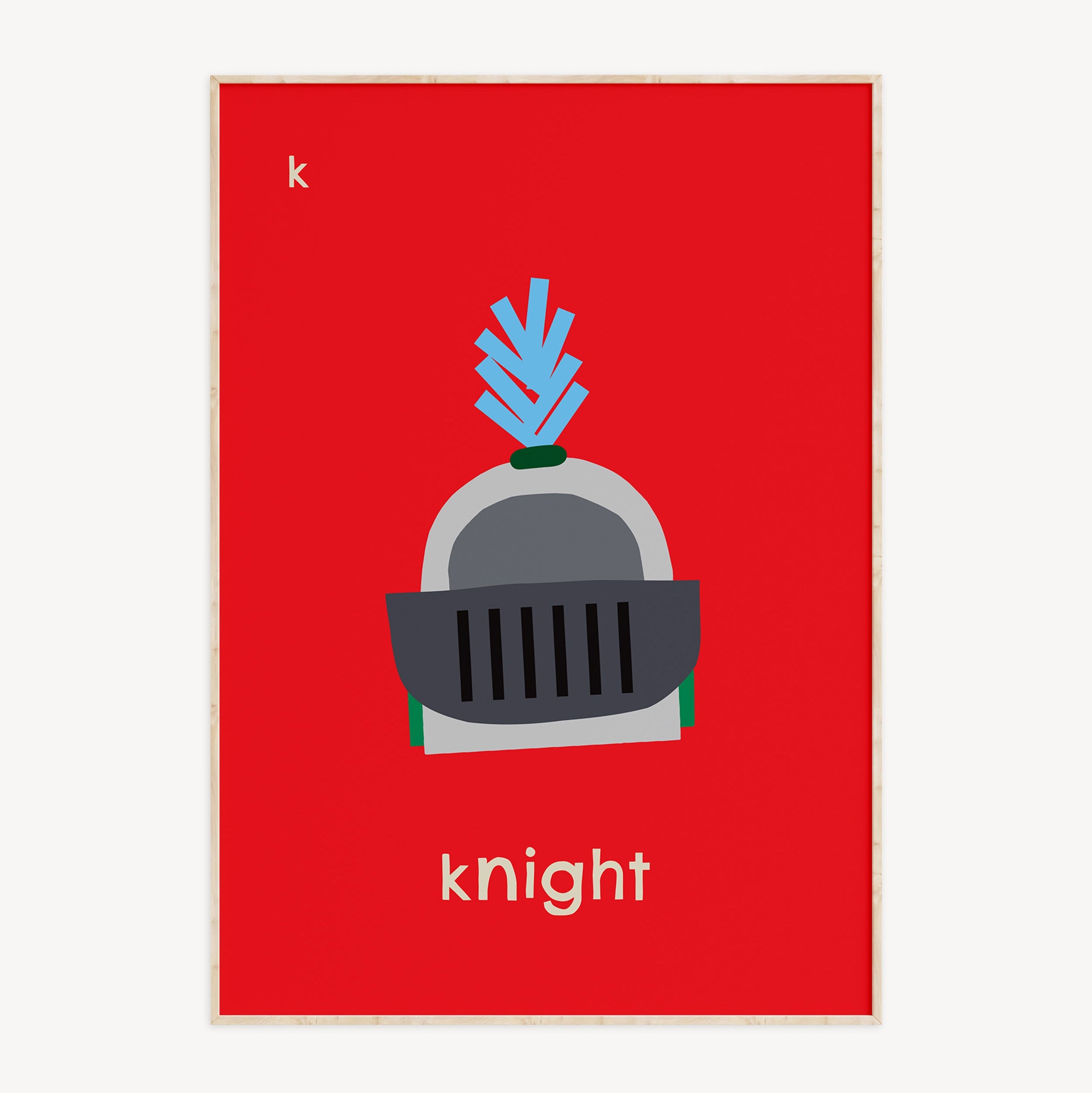 K for Knight | Giclée Fine Art Print