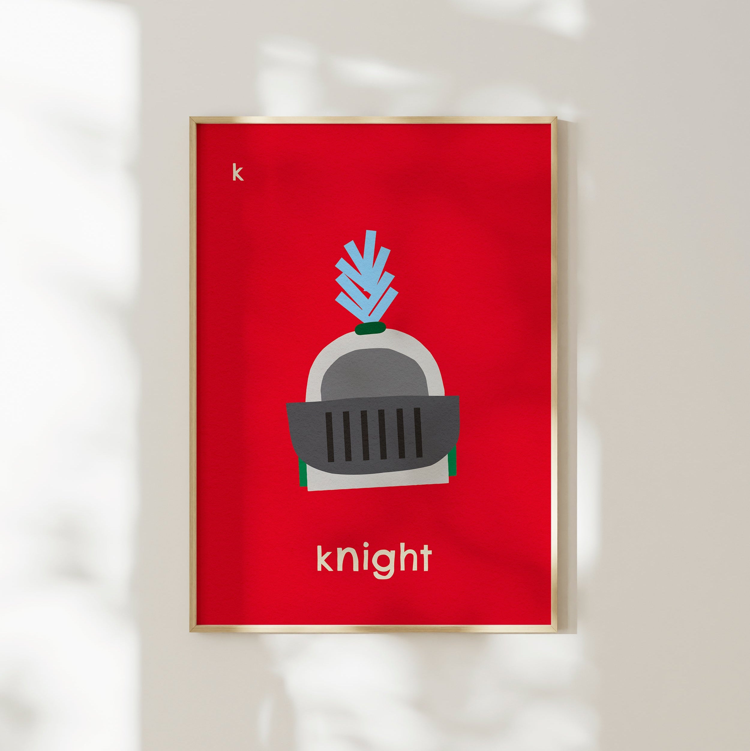K for Knight | Giclée Fine Art Print