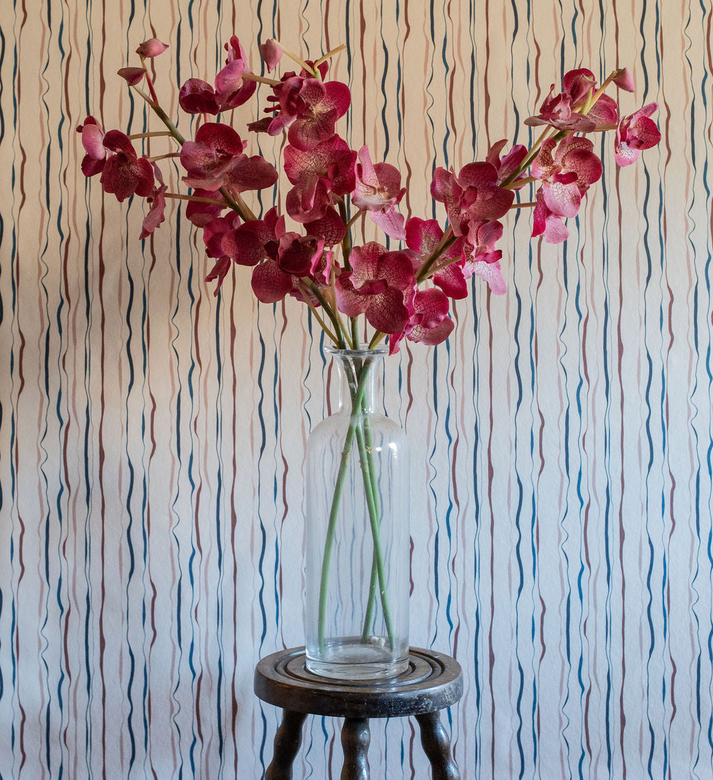 Indian Ink Wallcovering | Berry