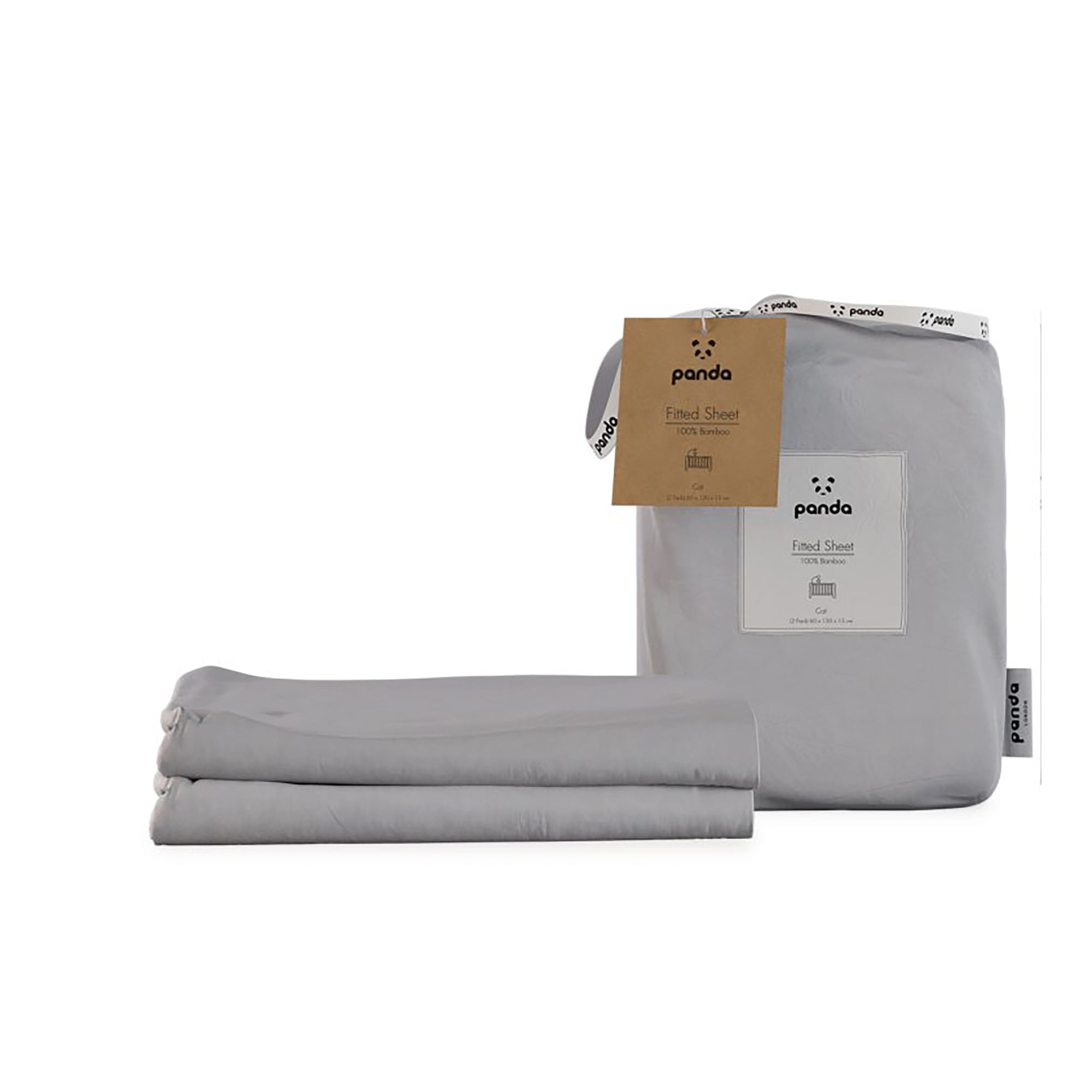 Bamboo Bedding Kids Fitted Sheet (2-Pack)