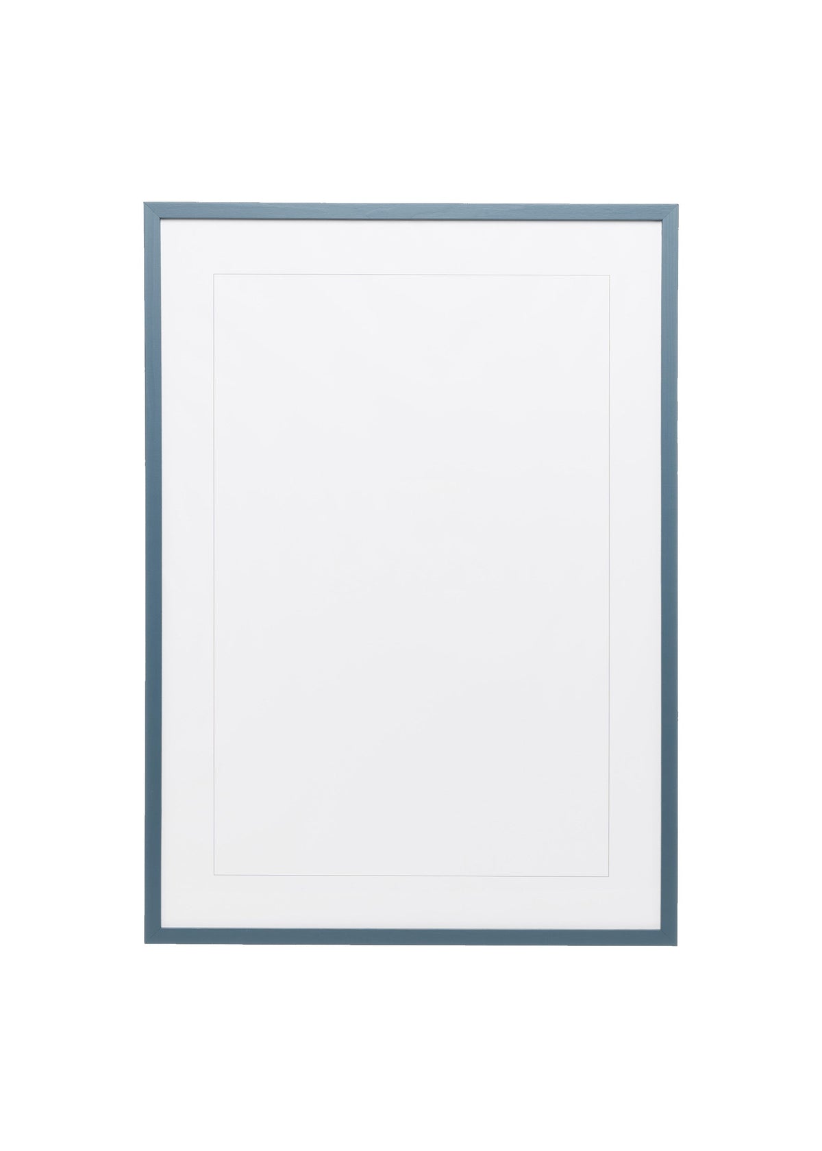 Petrol Blue Wood Picture Frame