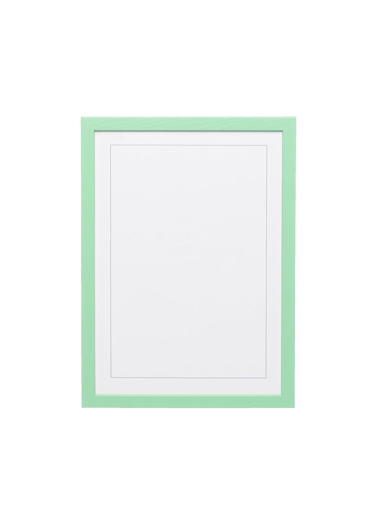 Arsenic Green Wood Picture Frame