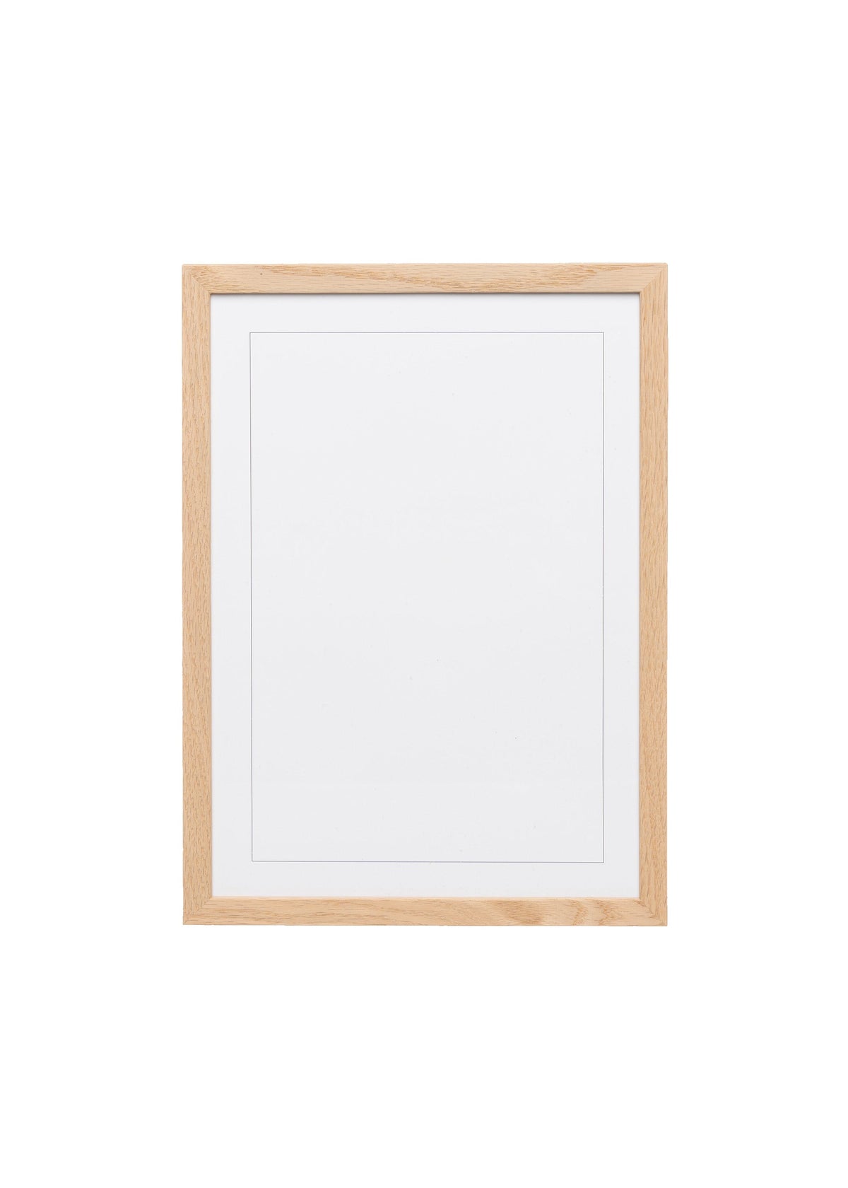 Classic Oak Wood Picture Frame