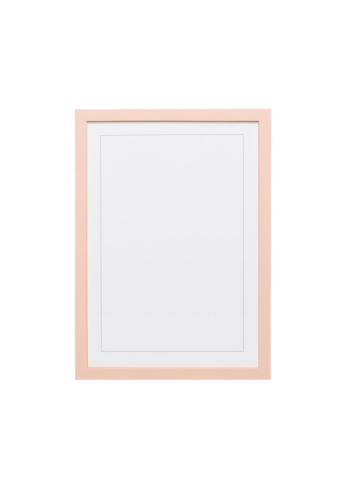 Plaster Pink Wood Picture Frame
