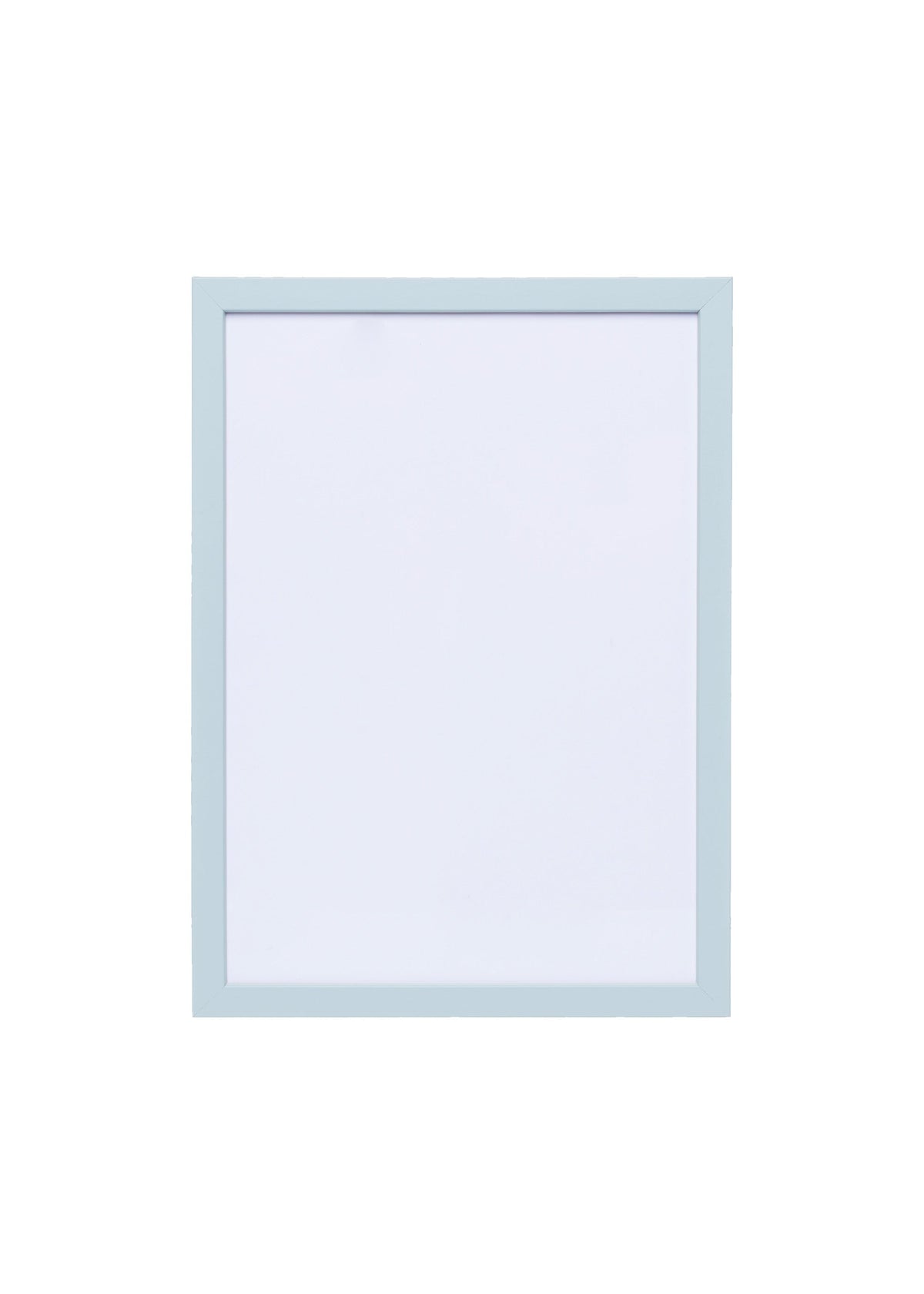 Sky Blue Wood Picture Frame