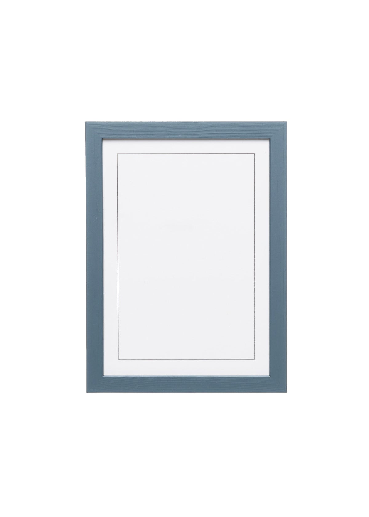 Petrol Blue Wood Picture Frame