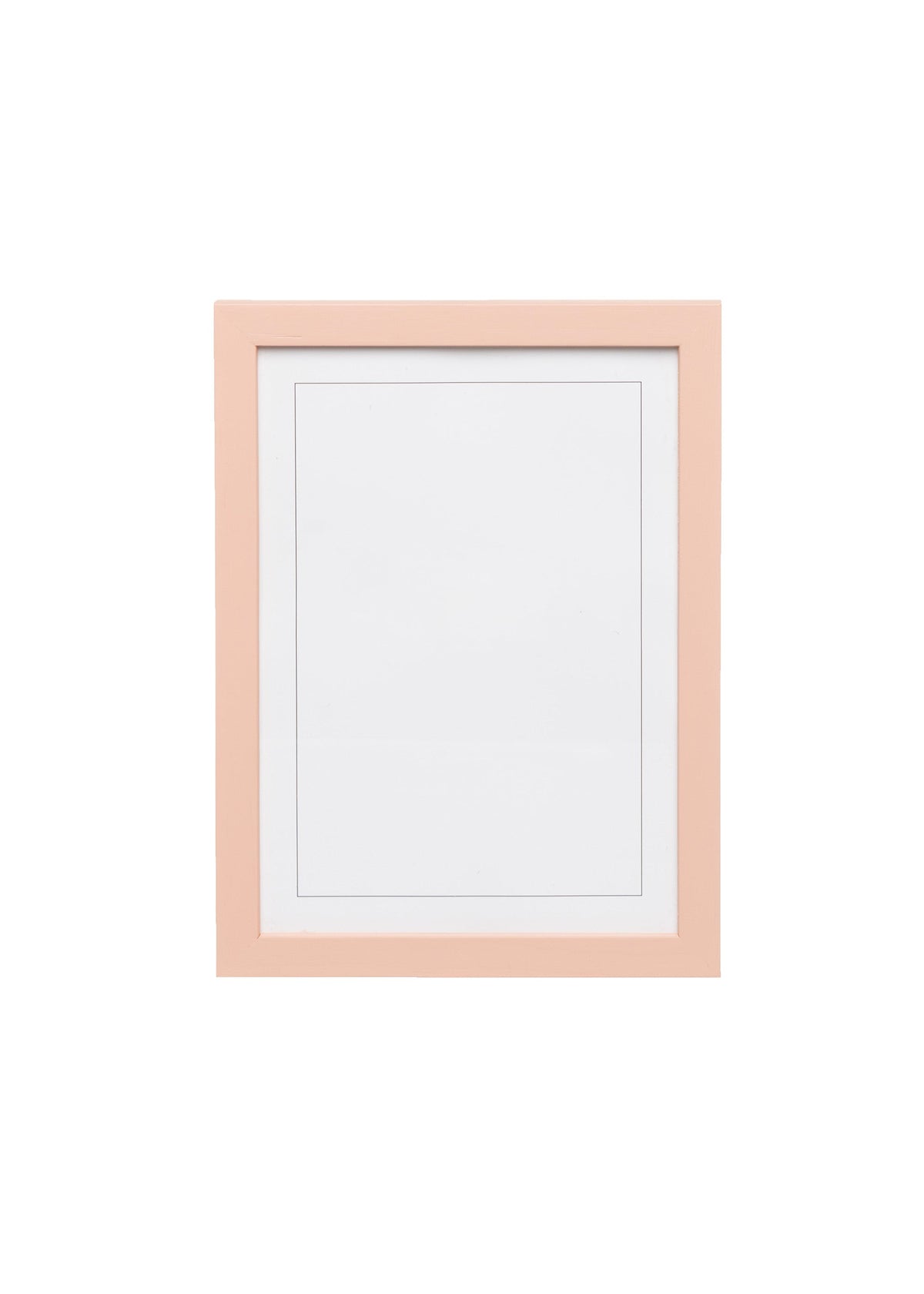 Plaster Pink Wood Picture Frame