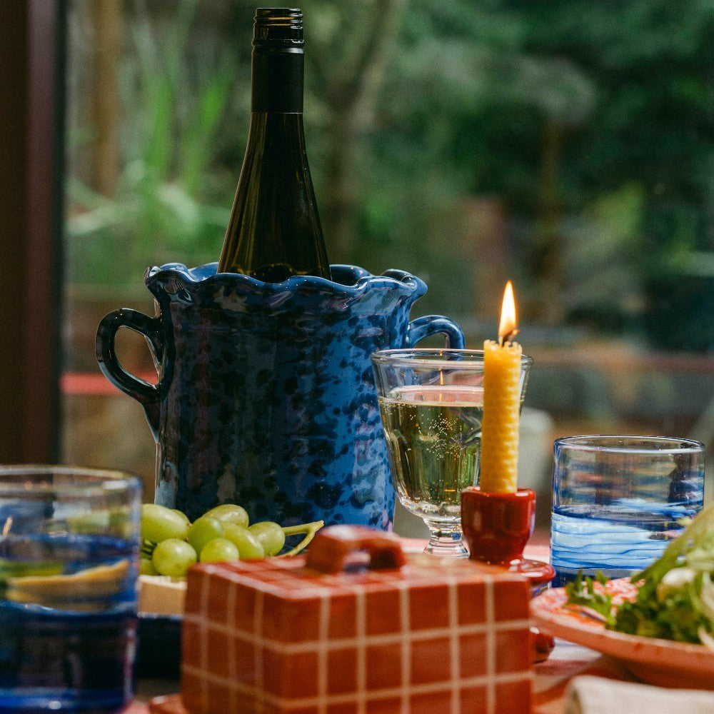 Splatterware Wine Cooler