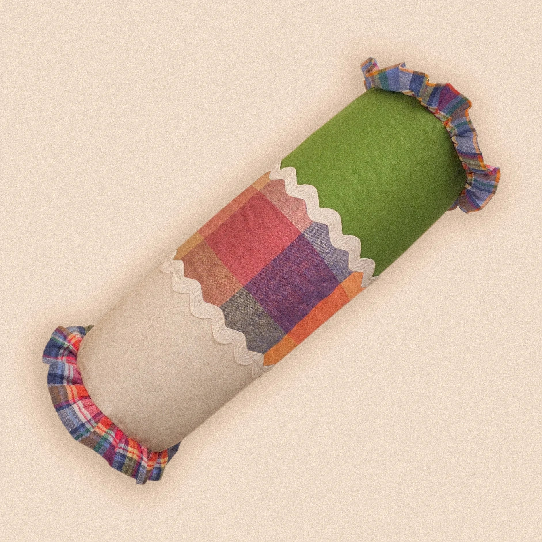 Patchwork bolster