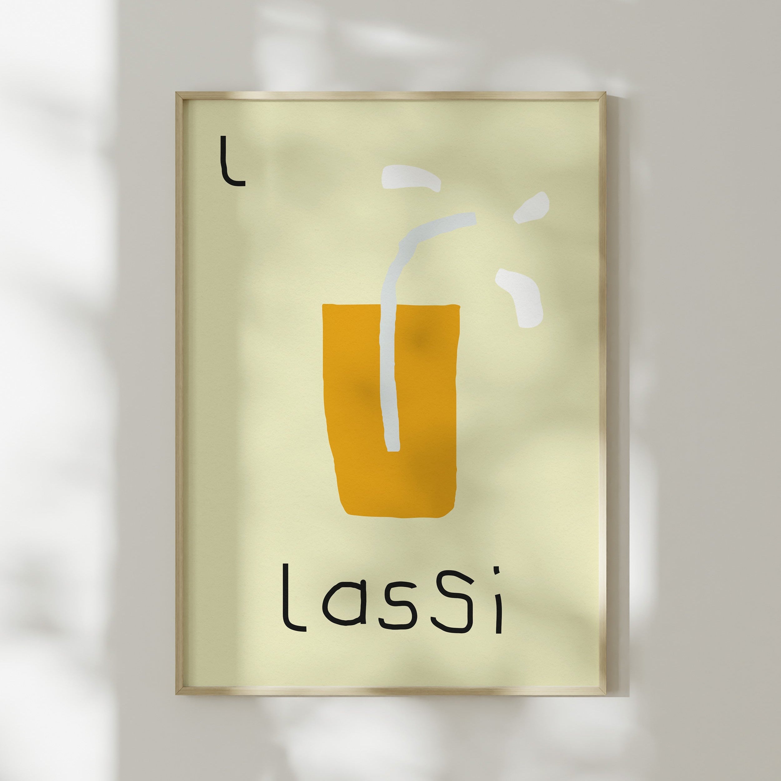 L for Lassi | Giclée Fine Art Print