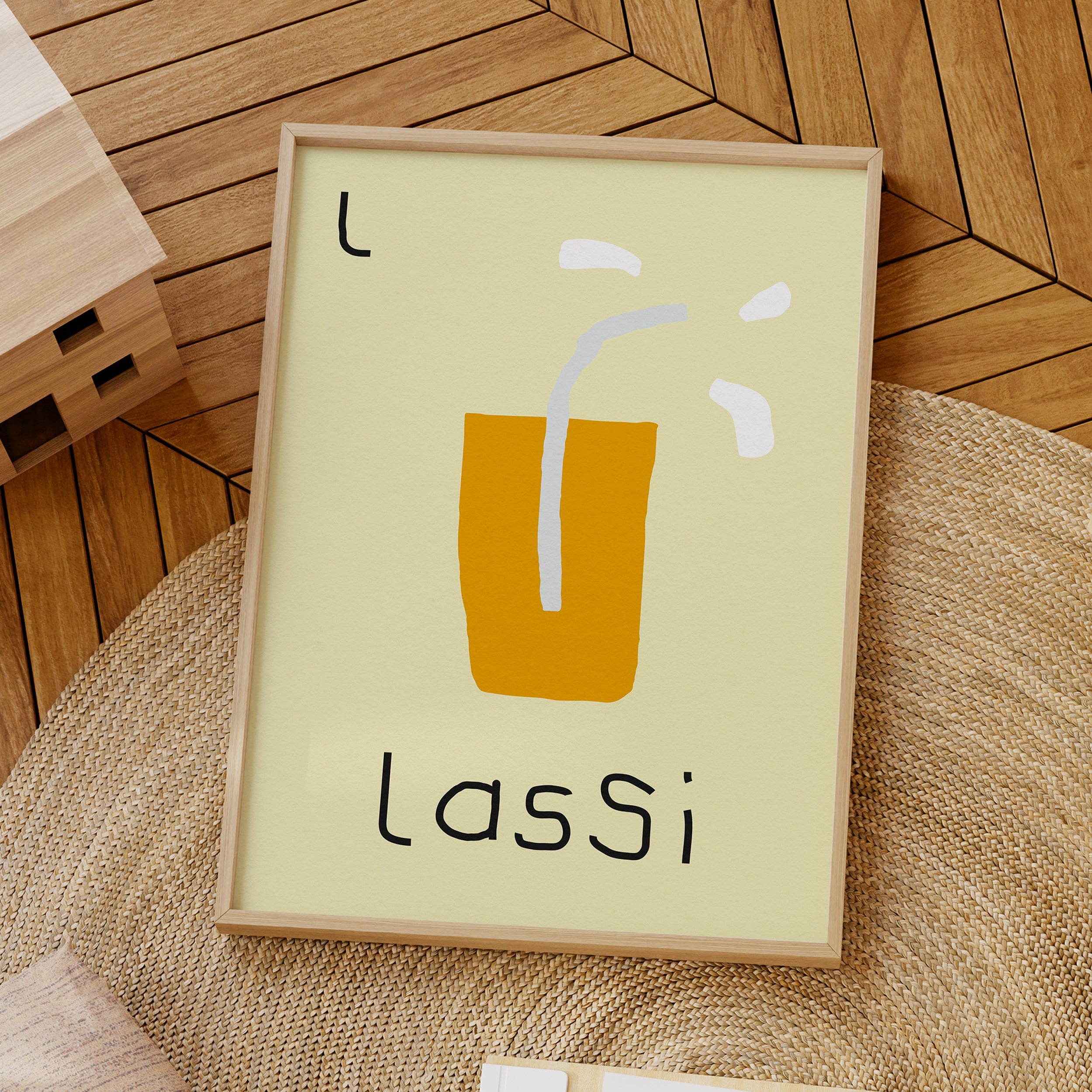 L for Lassi | Giclée Fine Art Print