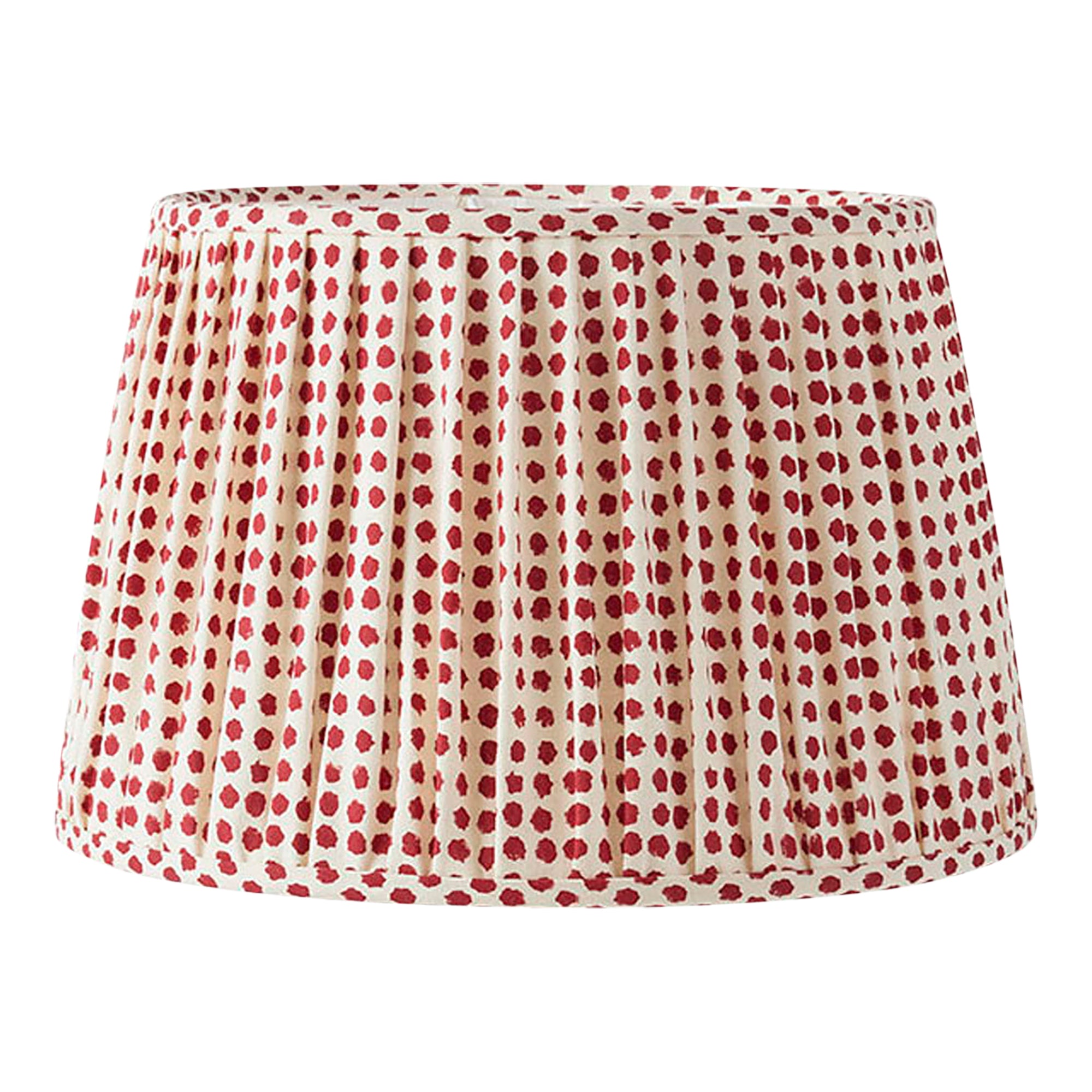 Lampshade Pleated Seed Iron Large