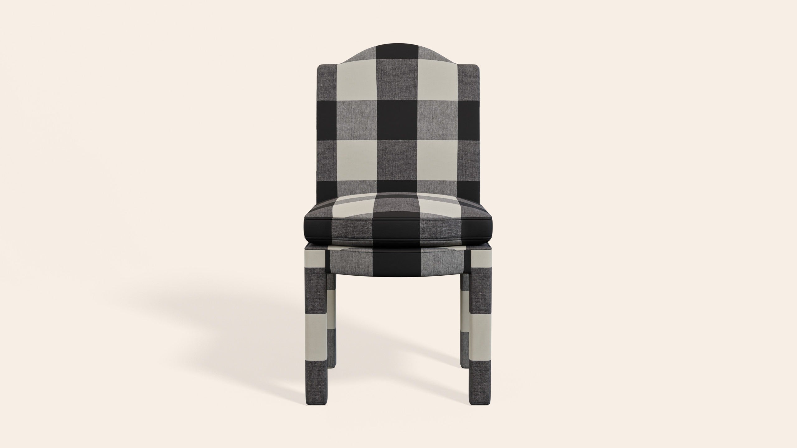 Pair of Leo Dining Chairs, Pepper