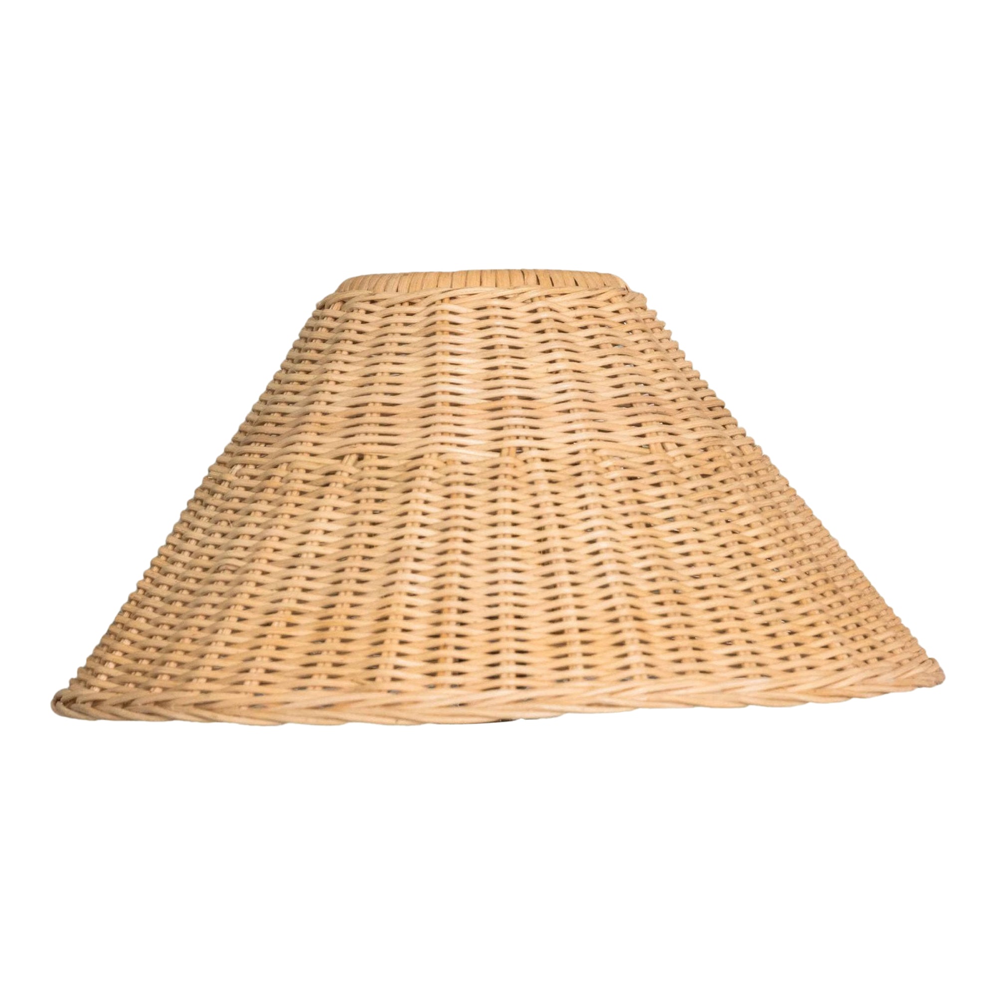 Conical Rattan Lampshade