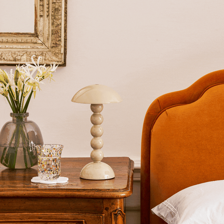 Portable Bobbin Lamp | Cappuccino