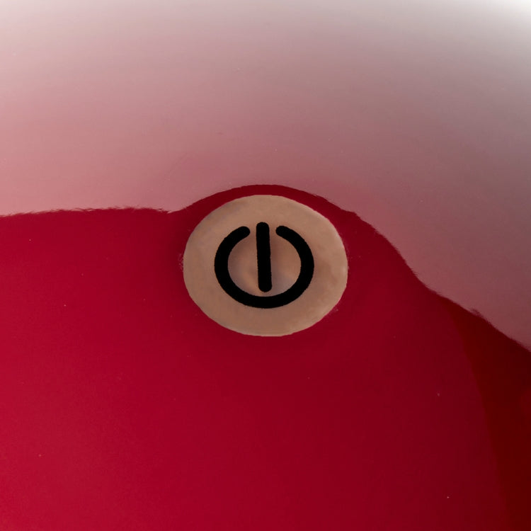 Cherry Lacquer Rechargeable Bobbin LED Lamp