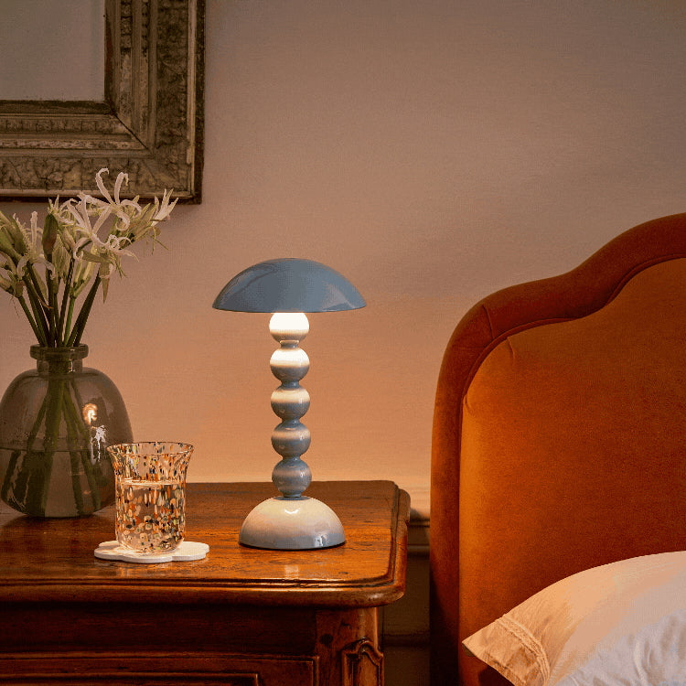Portable Bobbin Lamp | Pale Denim