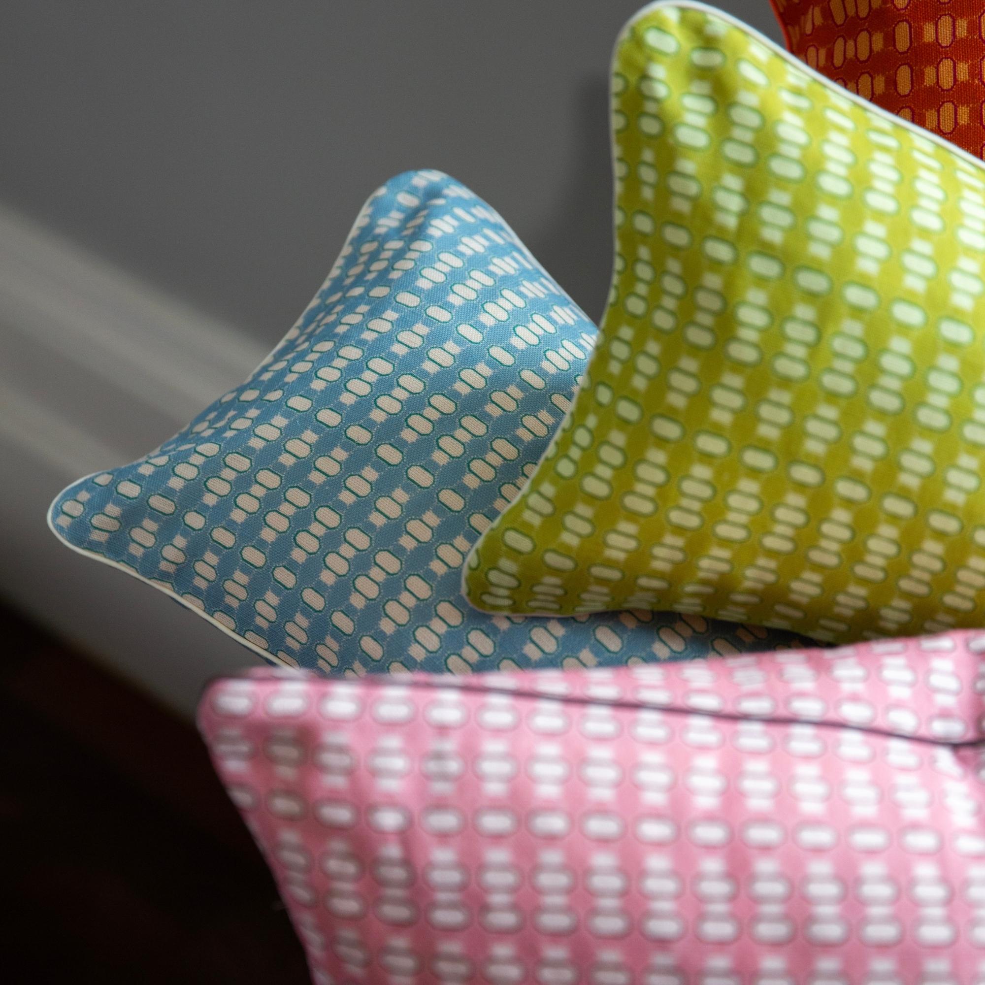 Lali II | Graviola Green Small Cushion