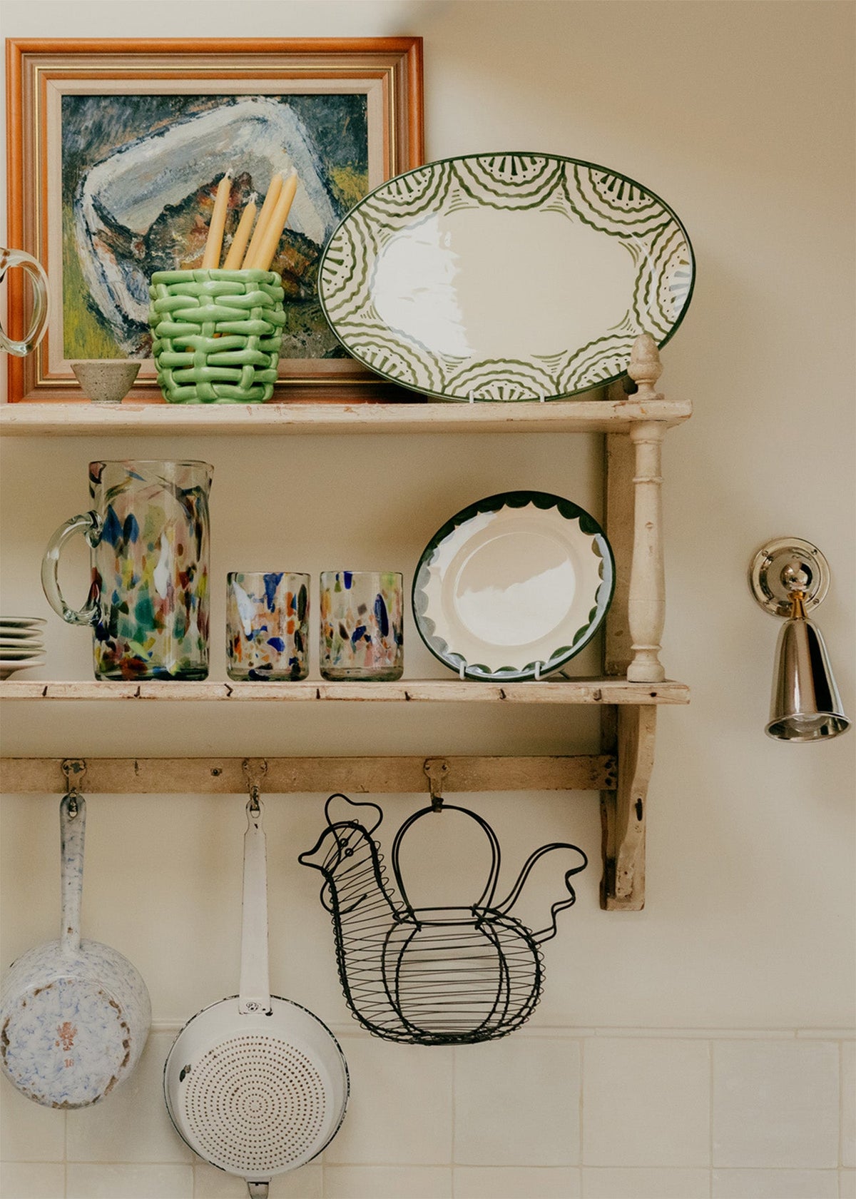 Large Green Platter