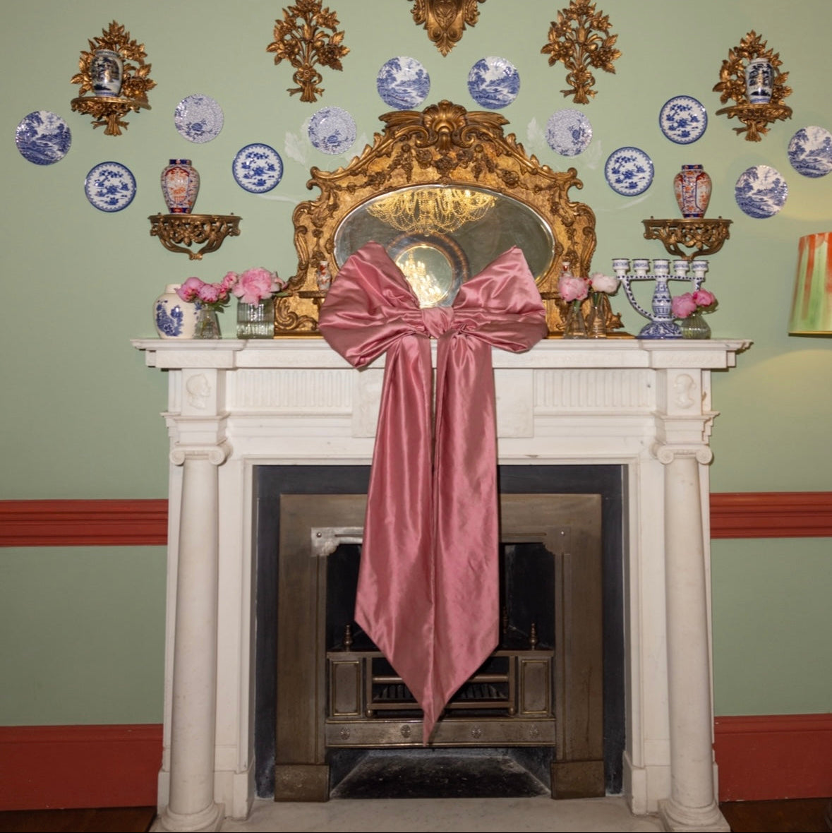Pink Satin Bow
