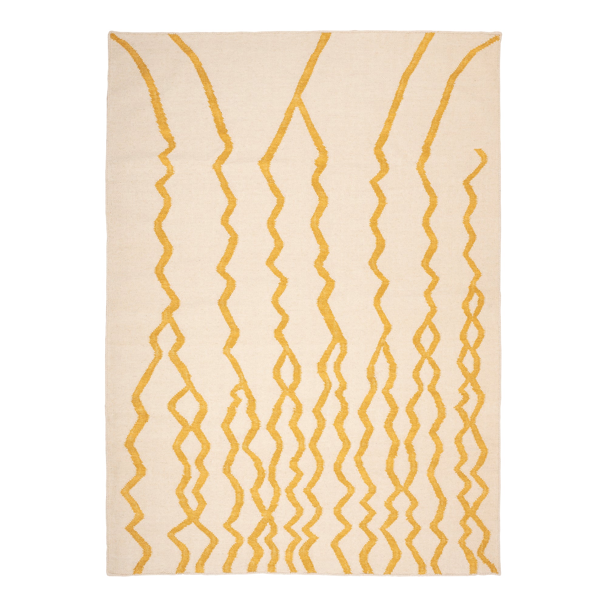 Barba Rug in Mustard Yellow