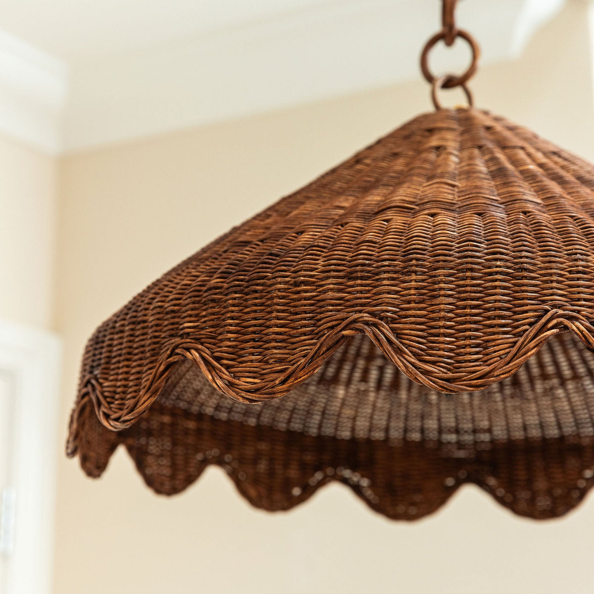 Lily Scalloped Pendant Shade
