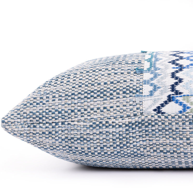 Lomi Sololá Azzurro Outdoor Cushion | Sample Sale
