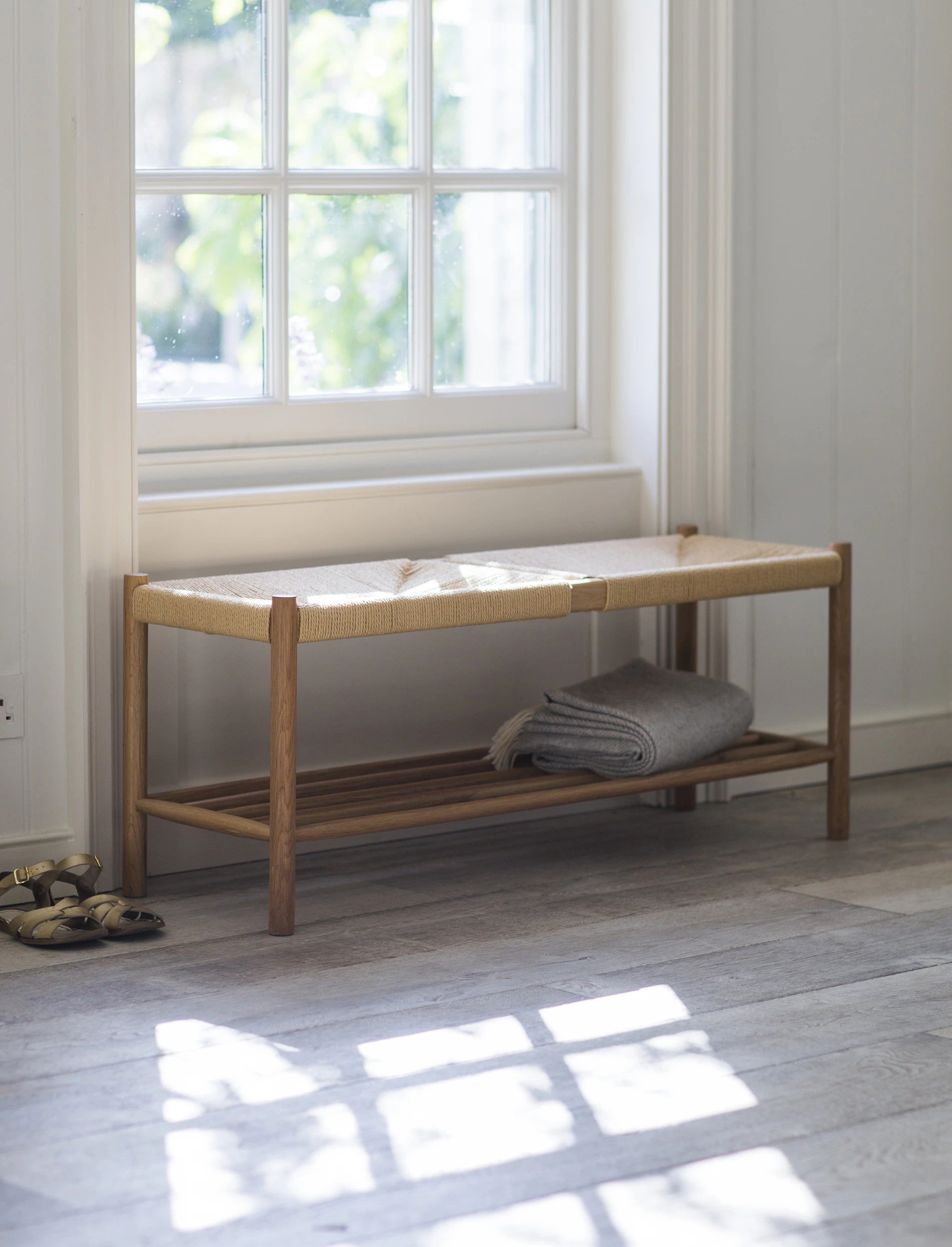 Longworth Hallway Bench Natural