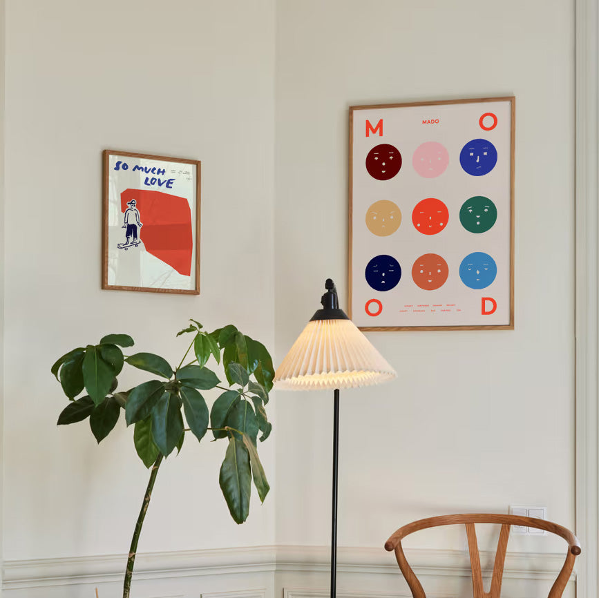 Nine Moods Print by All The Way To Paris