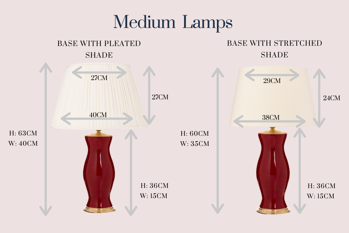 Birds Eye View Lamp Base