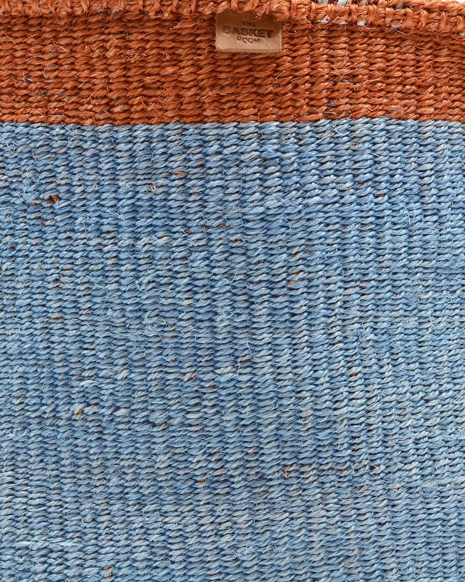 MFUPI: XL Orange & Blue Storage Basket