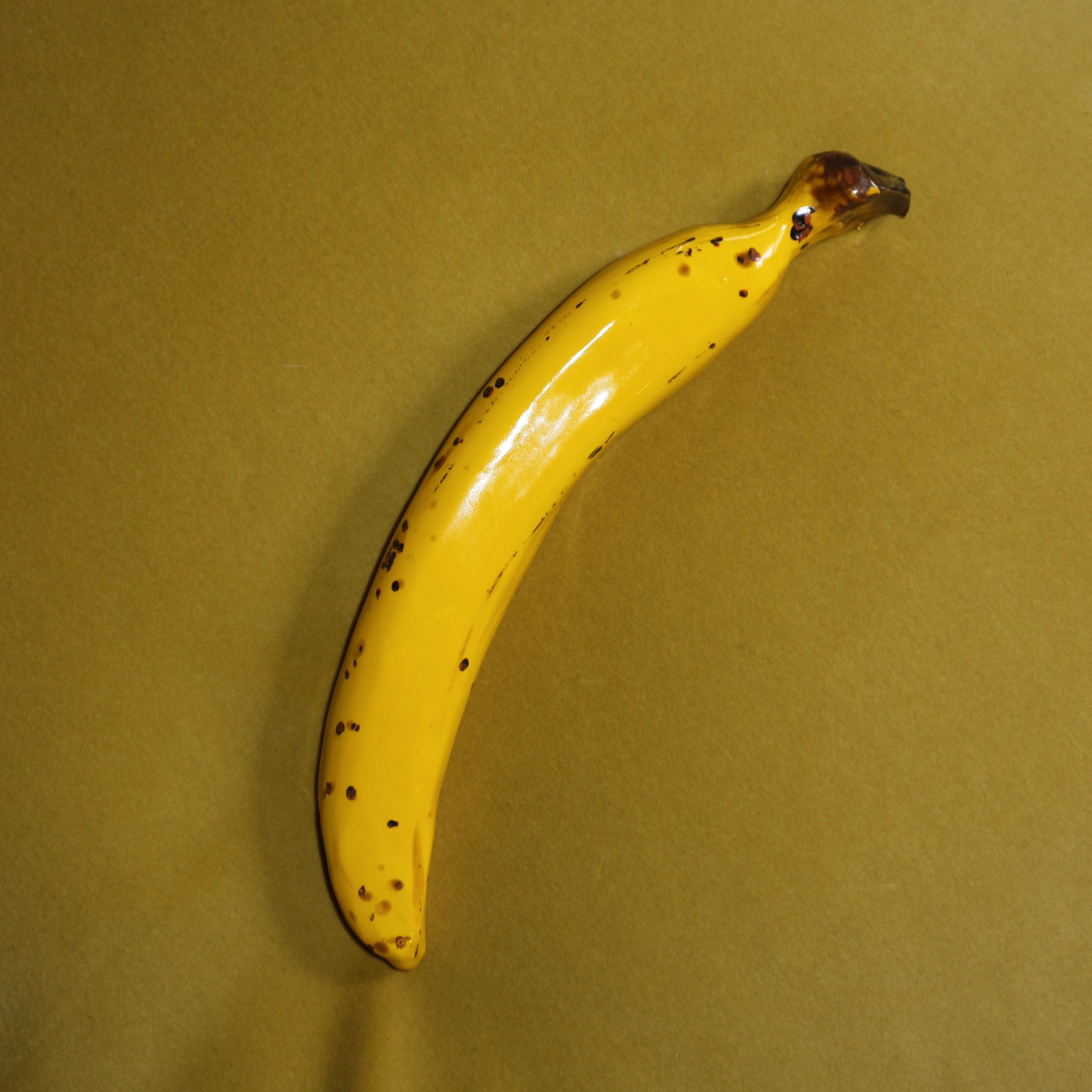 Handmade Ceramic Glazed Banana Decorative